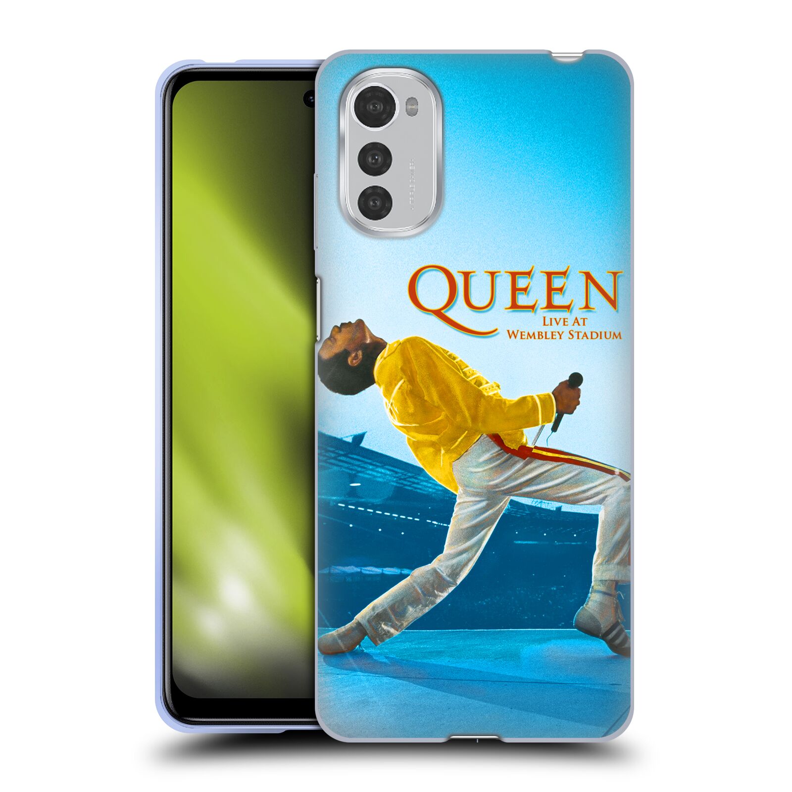 Silikonové pouzdro na mobil Motorola Moto E32 / E32s - Head Case - Queen - Freddie Mercury