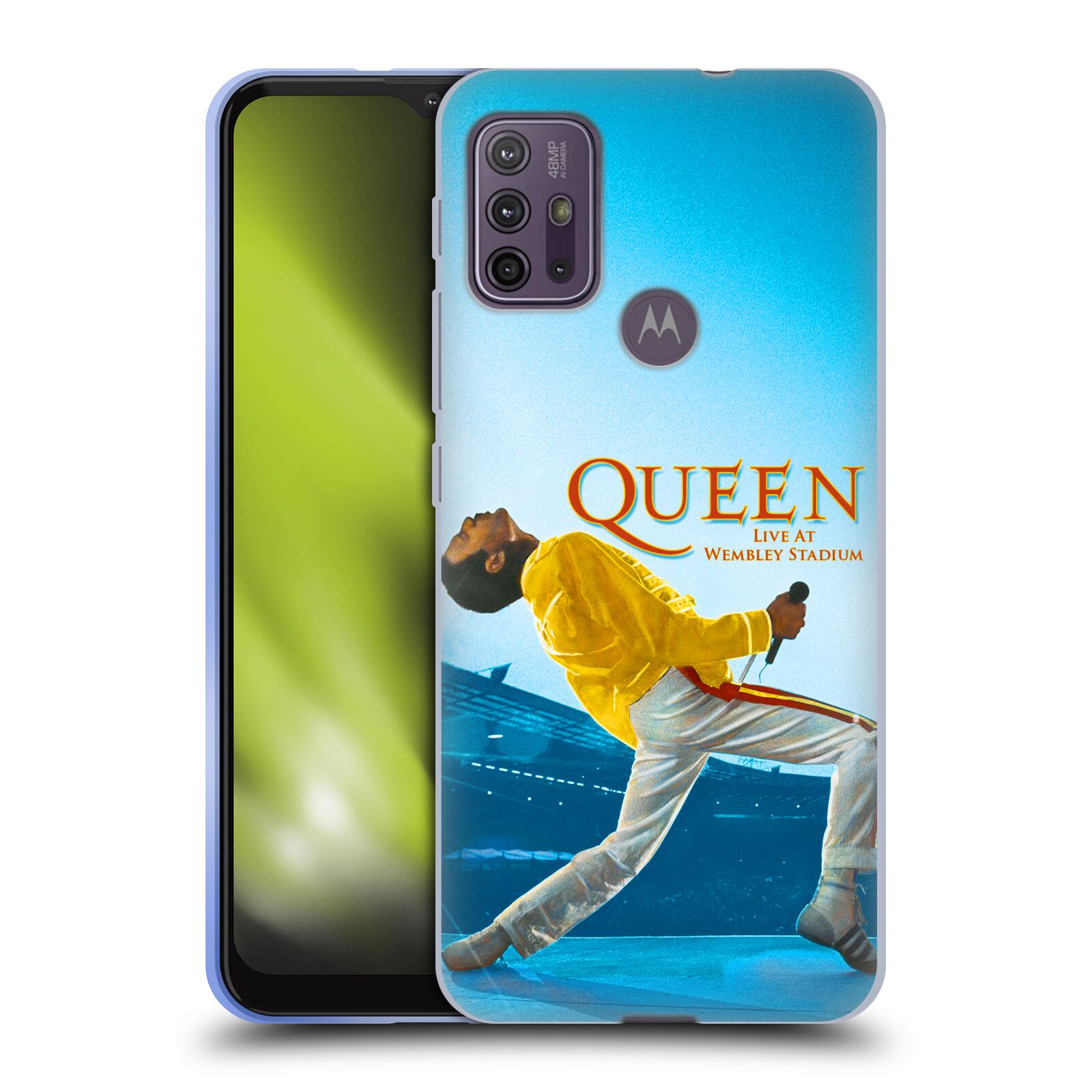 Silikonové pouzdro na mobil Motorola Moto G10 / G30 - Head Case - Queen - Freddie Mercury