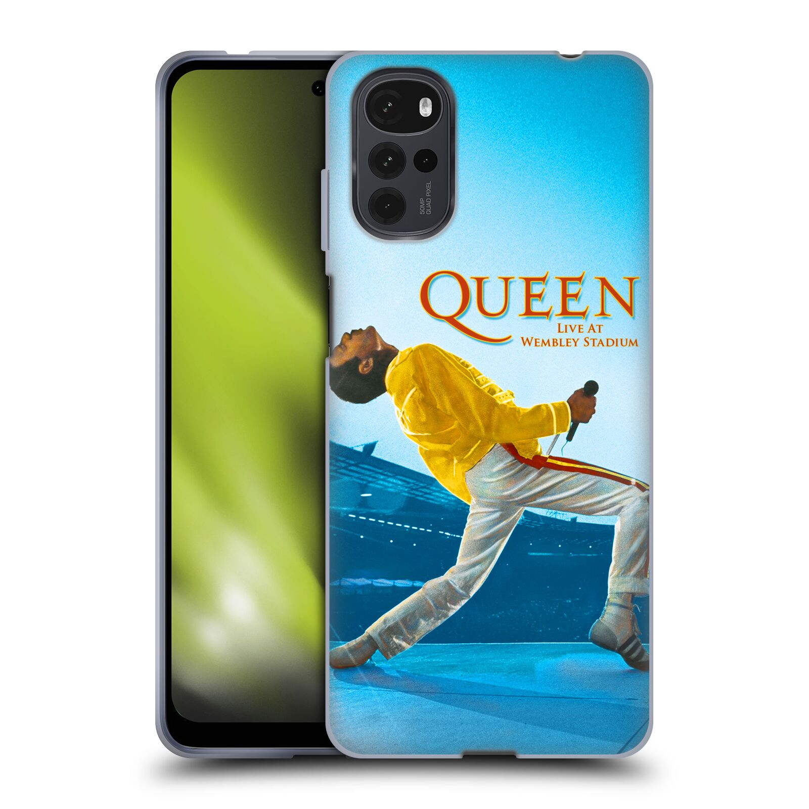Silikonové pouzdro na mobil Motorola Moto G22 - Head Case - Queen - Freddie Mercury