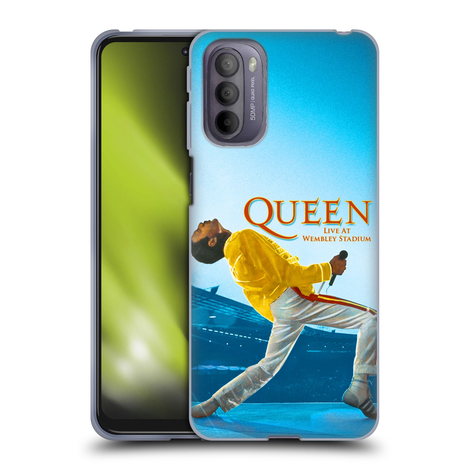 Silikonové pouzdro na mobil Motorola Moto G31 - Head Case - Queen - Freddie Mercury