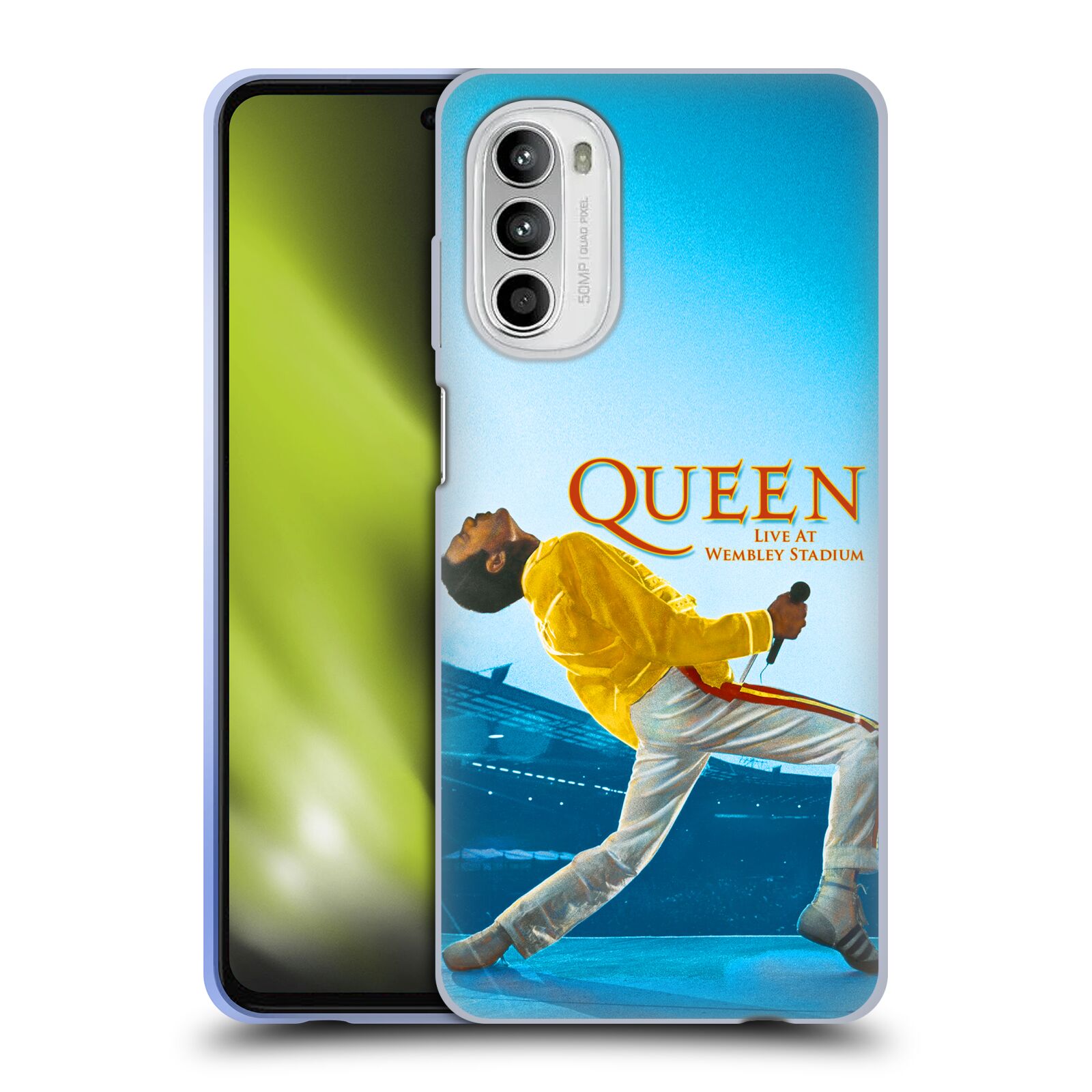 Silikonové pouzdro na mobil Motorola Moto G52 - Head Case - Queen - Freddie Mercury