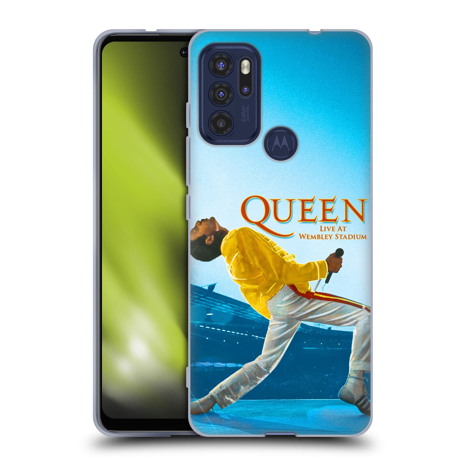 Silikonové pouzdro na mobil Motorola Moto G60s - Head Case - Queen - Freddie Mercury