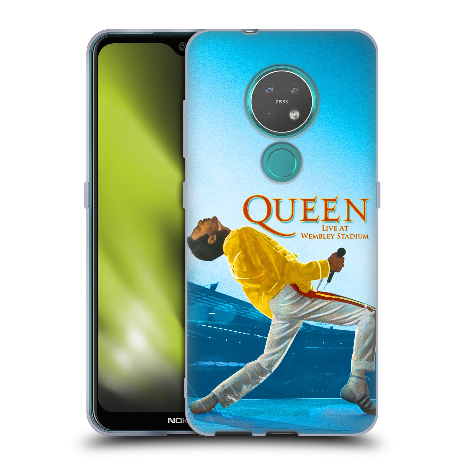Silikonové pouzdro na mobil Nokia 7.2 - Head Case - Queen - Freddie Mercury