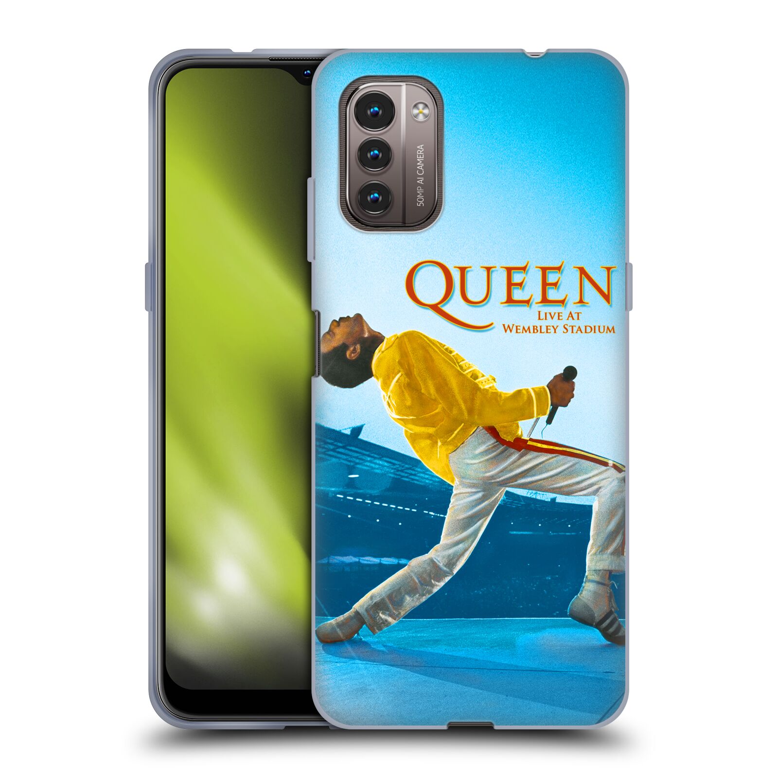 Silikonové pouzdro na mobil Nokia G11 / G21 - Head Case - Queen - Freddie Mercury