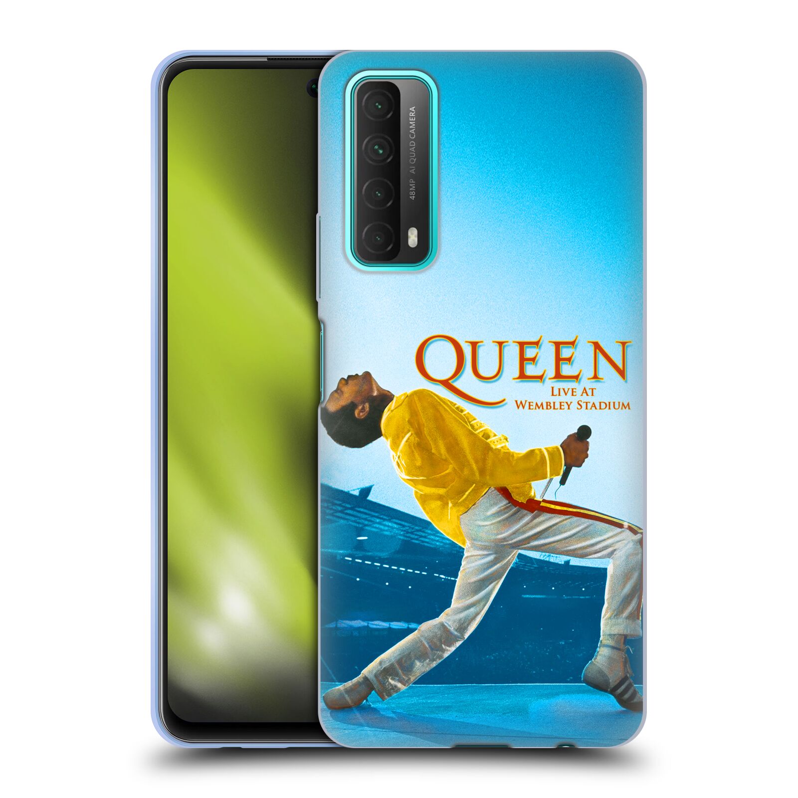 Silikonové pouzdro na mobil Huawei P Smart (2021) - Head Case - Queen - Freddie Mercury (Silikonový kryt, obal, pouzdro na mobilní telefon Huawei P Smart (2021) s motivem Queen - Freddie Mercury)