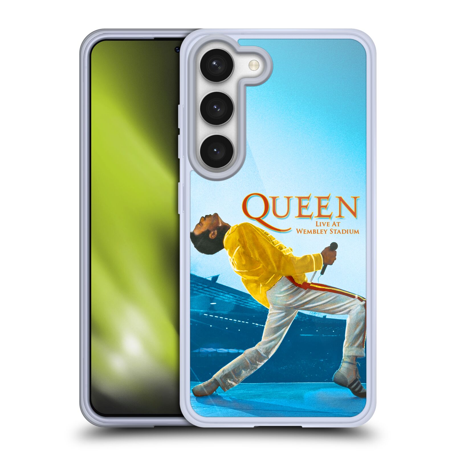 Silikonové pouzdro na mobil Samsung Galaxy S23 - Head Case - Queen - Freddie Mercury (Silikonový kryt, obal, pouzdro na mobilní telefon Samsung Galaxy S23 s motivem Queen - Freddie Mercury)