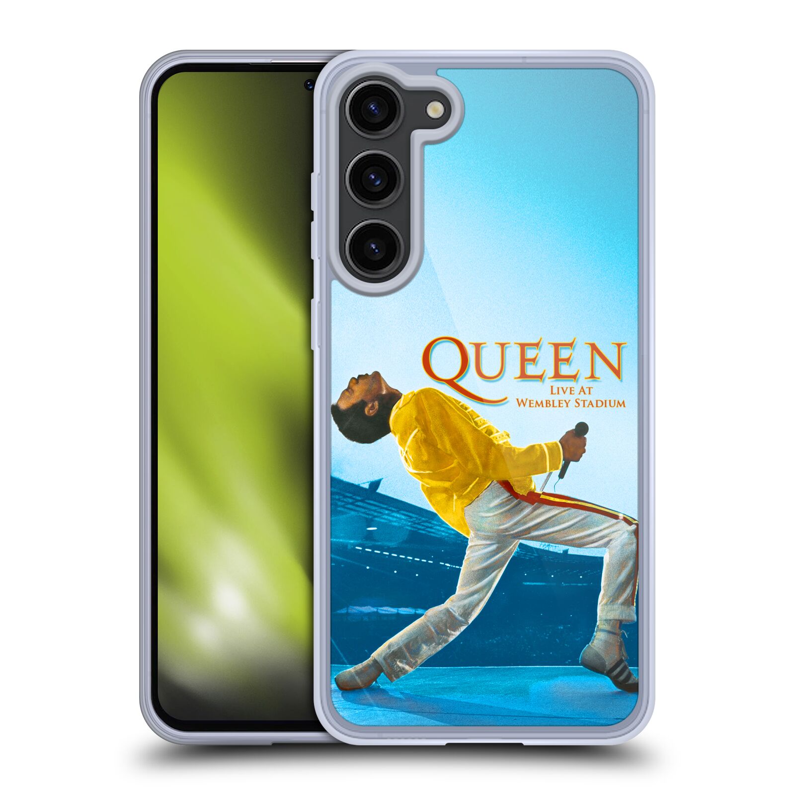 Silikonové pouzdro na mobil Samsung Galaxy S23 Plus - Head Case - Queen - Freddie Mercury (Silikonový kryt, obal, pouzdro na mobilní telefon Samsung Galaxy S23 Plus s motivem Queen - Freddie Mercury)