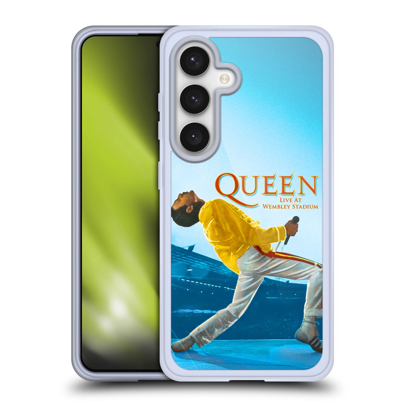 Silikonové lesklé pouzdro na mobil Samsung Galaxy S24 - Head Case - Queen - Freddie Mercury (Silikonový kryt, obal, pouzdro na mobilní telefon Samsung Galaxy S24 s motivem Queen - Freddie Mercury)