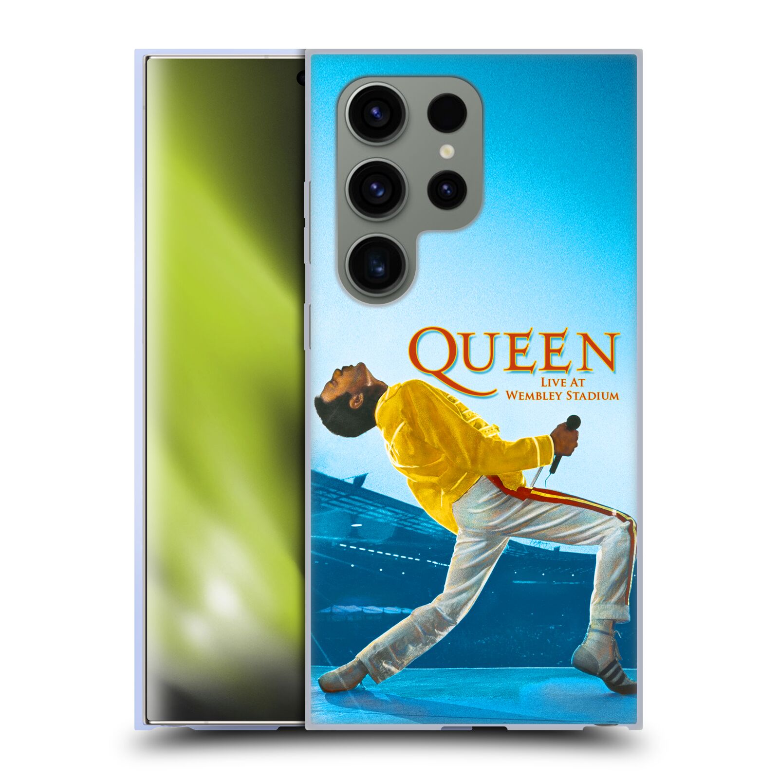 Silikonové lesklé pouzdro na mobil Samsung Galaxy S24 Ultra - Head Case - Queen - Freddie Mercury (Silikonový kryt, obal, pouzdro na mobilní telefon Samsung Galaxy S24 Ultra s motivem Queen - Freddie Mercury)