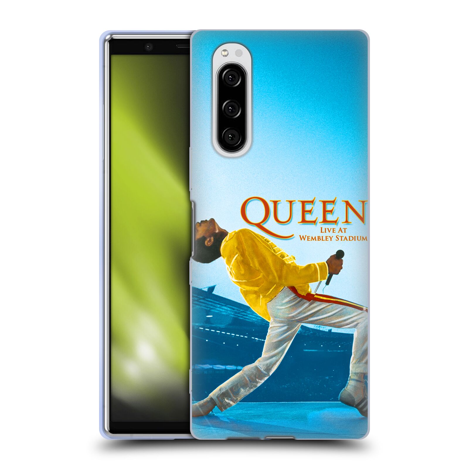 Silikonové pouzdro na mobil Sony Xperia 5 - Head Case - Queen - Freddie Mercury
