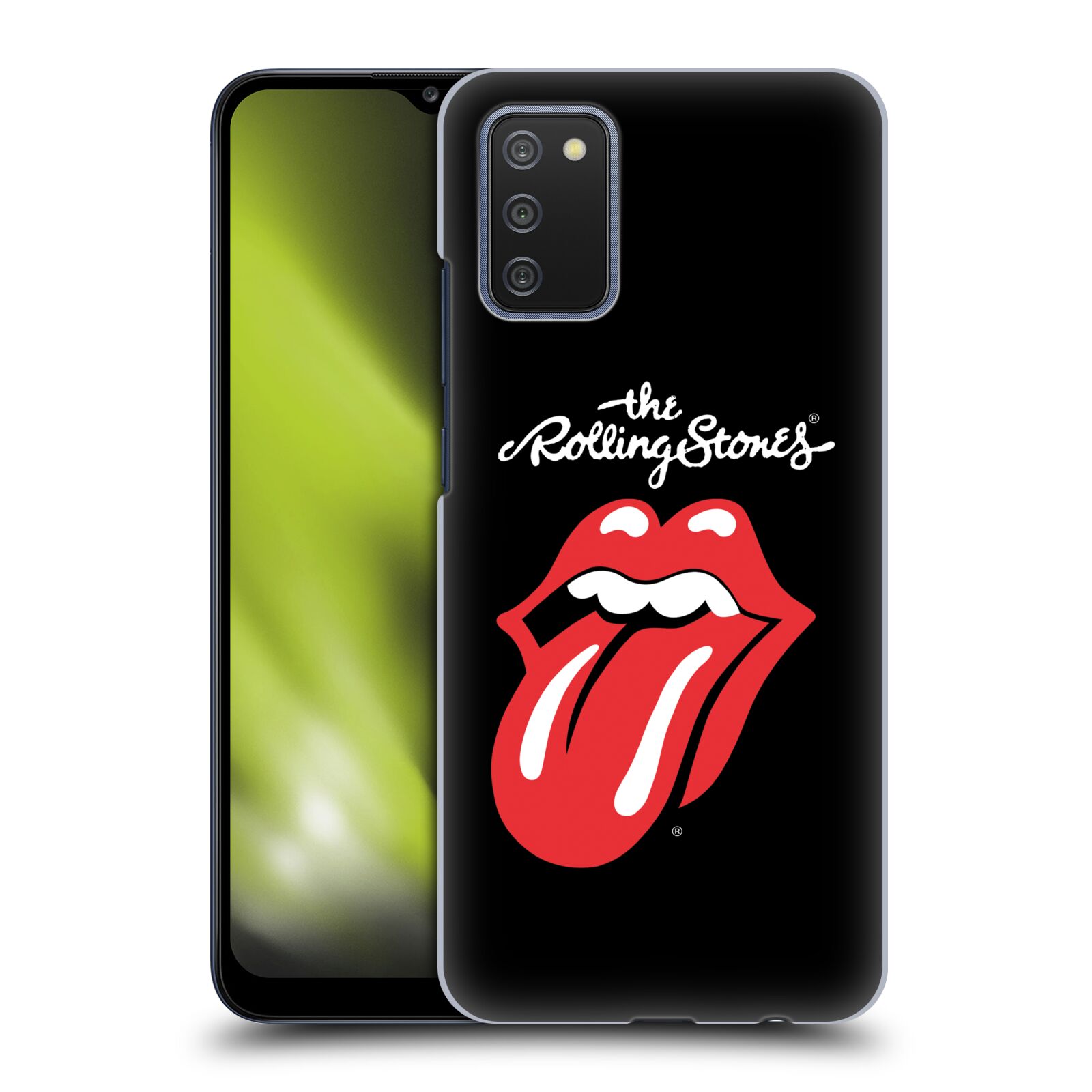 Plastové pouzdro na mobil Samsung Galaxy A02s - Head Case - The Rolling Stones - Classic Lick