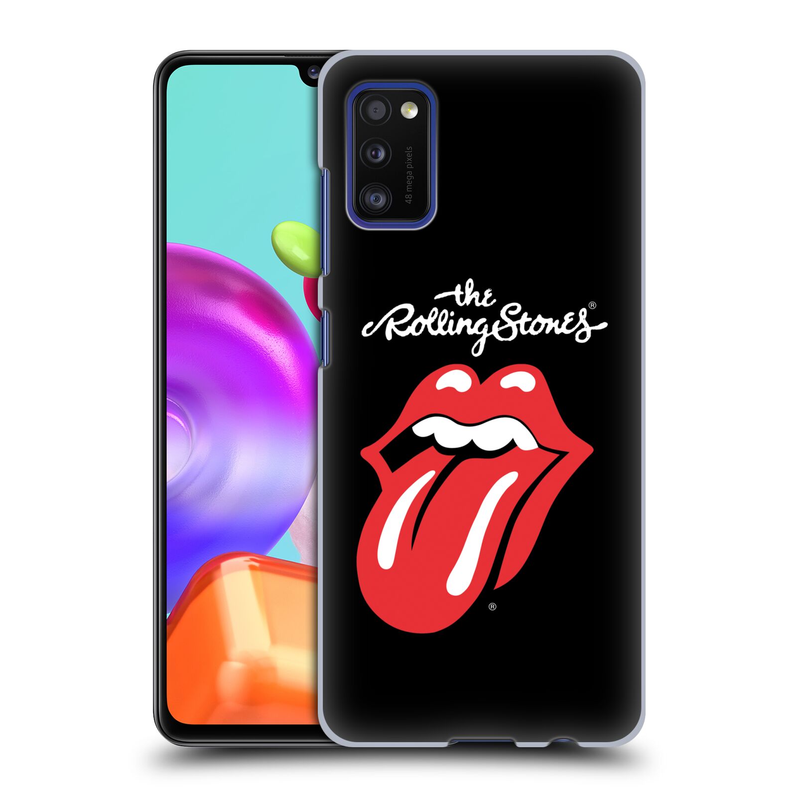 Plastové pouzdro na mobil Samsung Galaxy A41 - Head Case - The Rolling Stones - Classic Lick