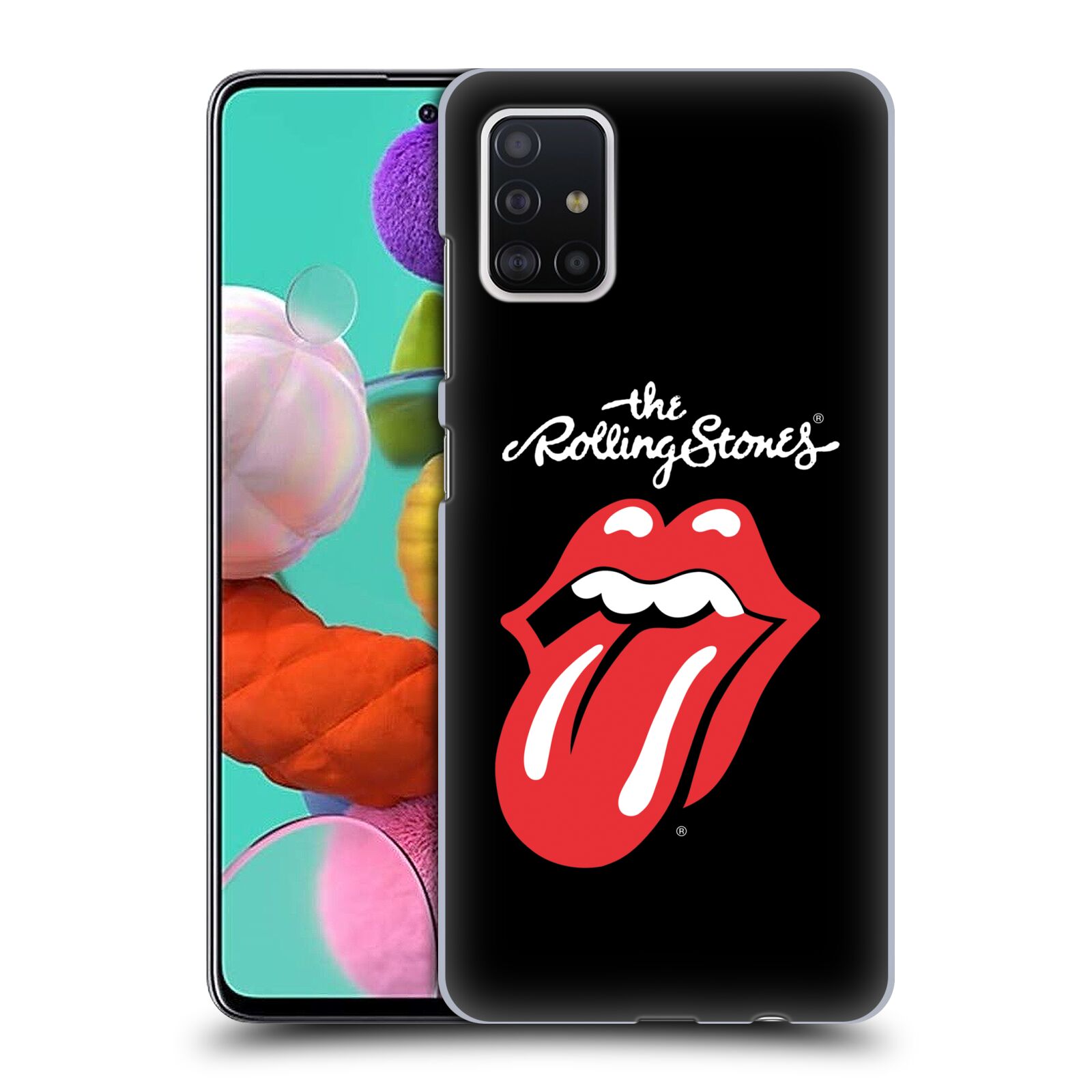 Plastové pouzdro na mobil Samsung Galaxy A51 - Head Case - The Rolling Stones - Classic Lick
