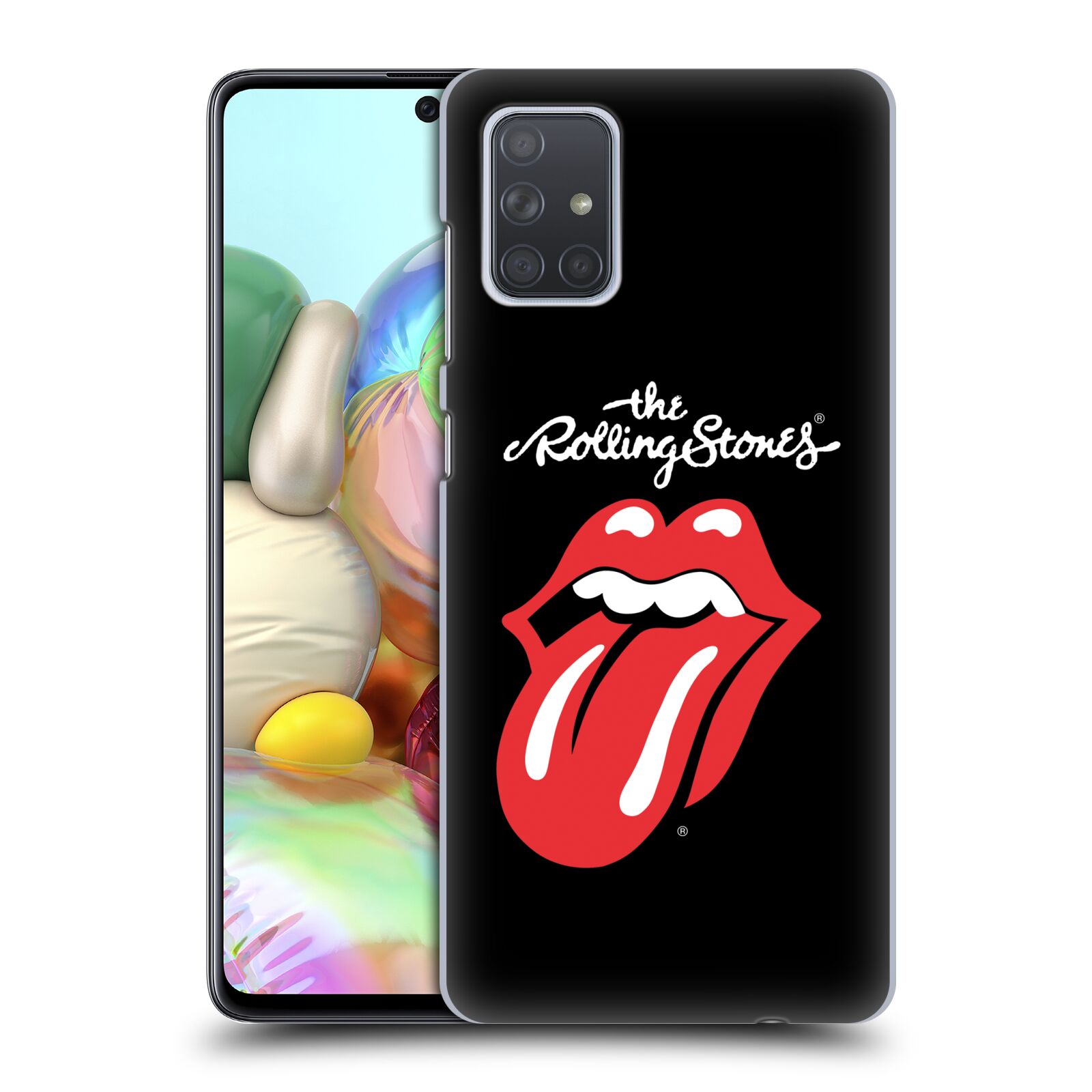 Plastové pouzdro na mobil Samsung Galaxy A71 - Head Case - The Rolling Stones - Classic Lick
