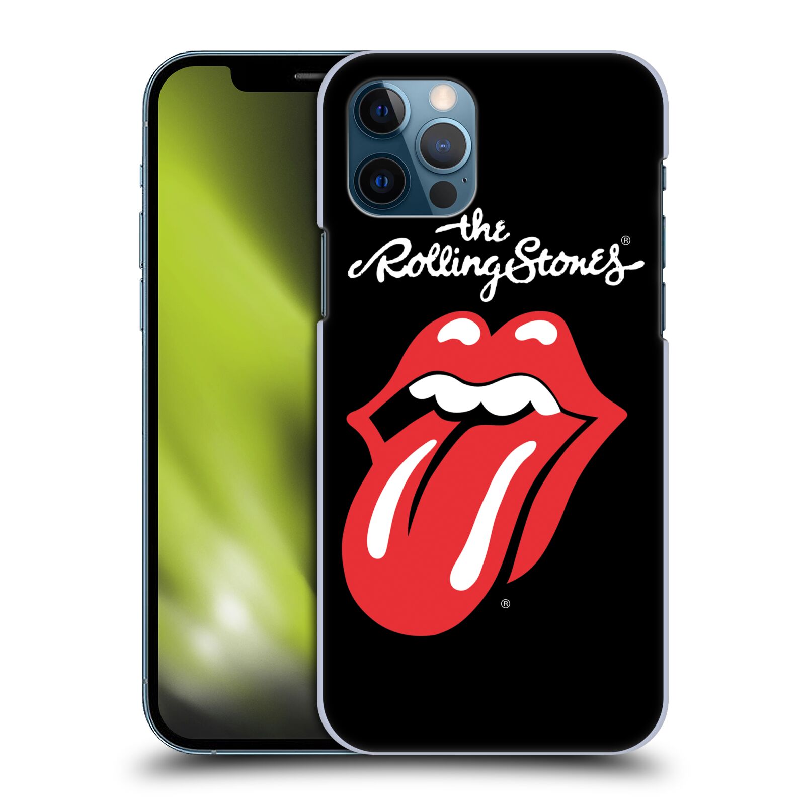 Plastové pouzdro na mobil Apple iPhone 12 / 12 Pro - Head Case - The Rolling Stones - Classic Lick