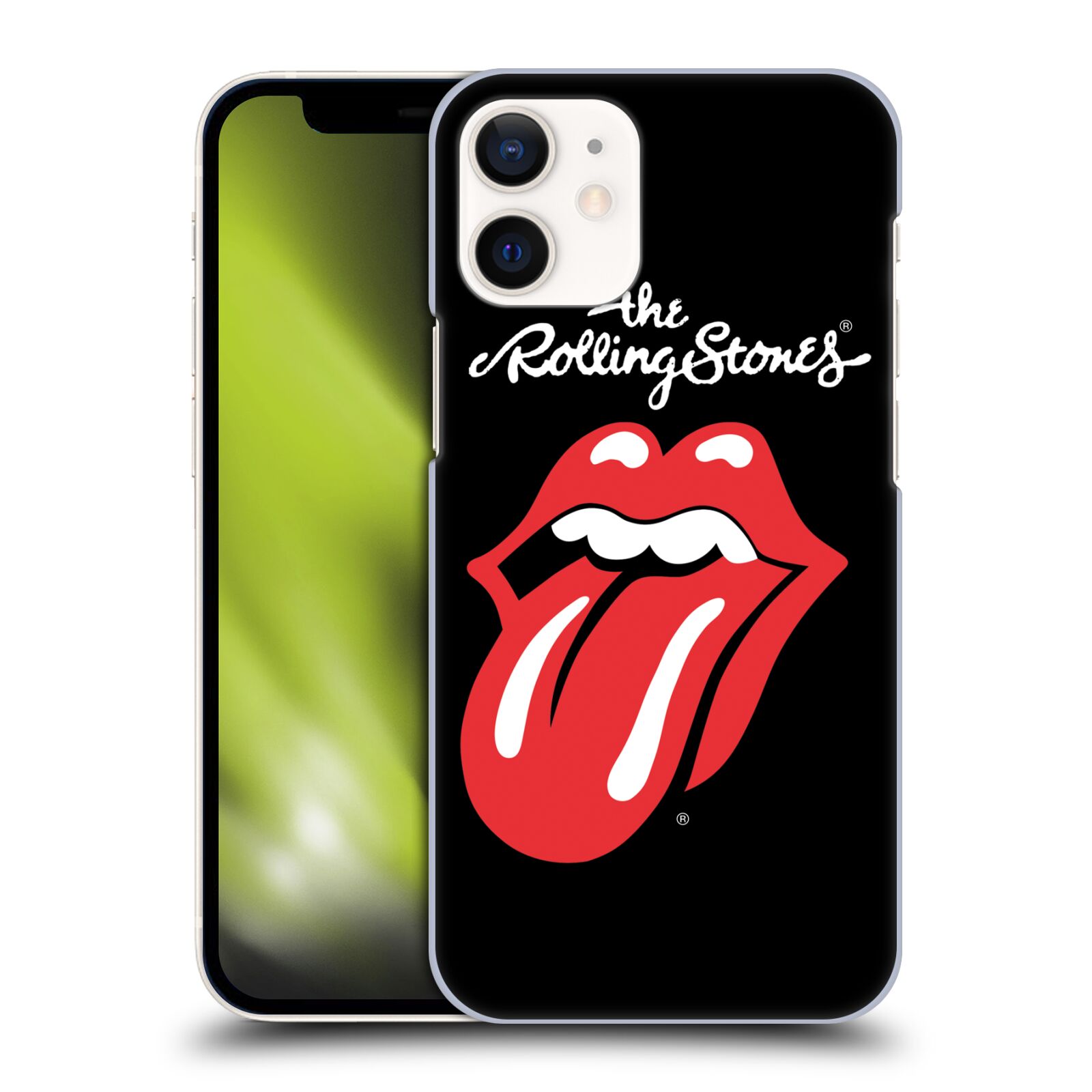 Plastové pouzdro na mobil Apple iPhone 12 Mini - Head Case - The Rolling Stones - Classic Lick