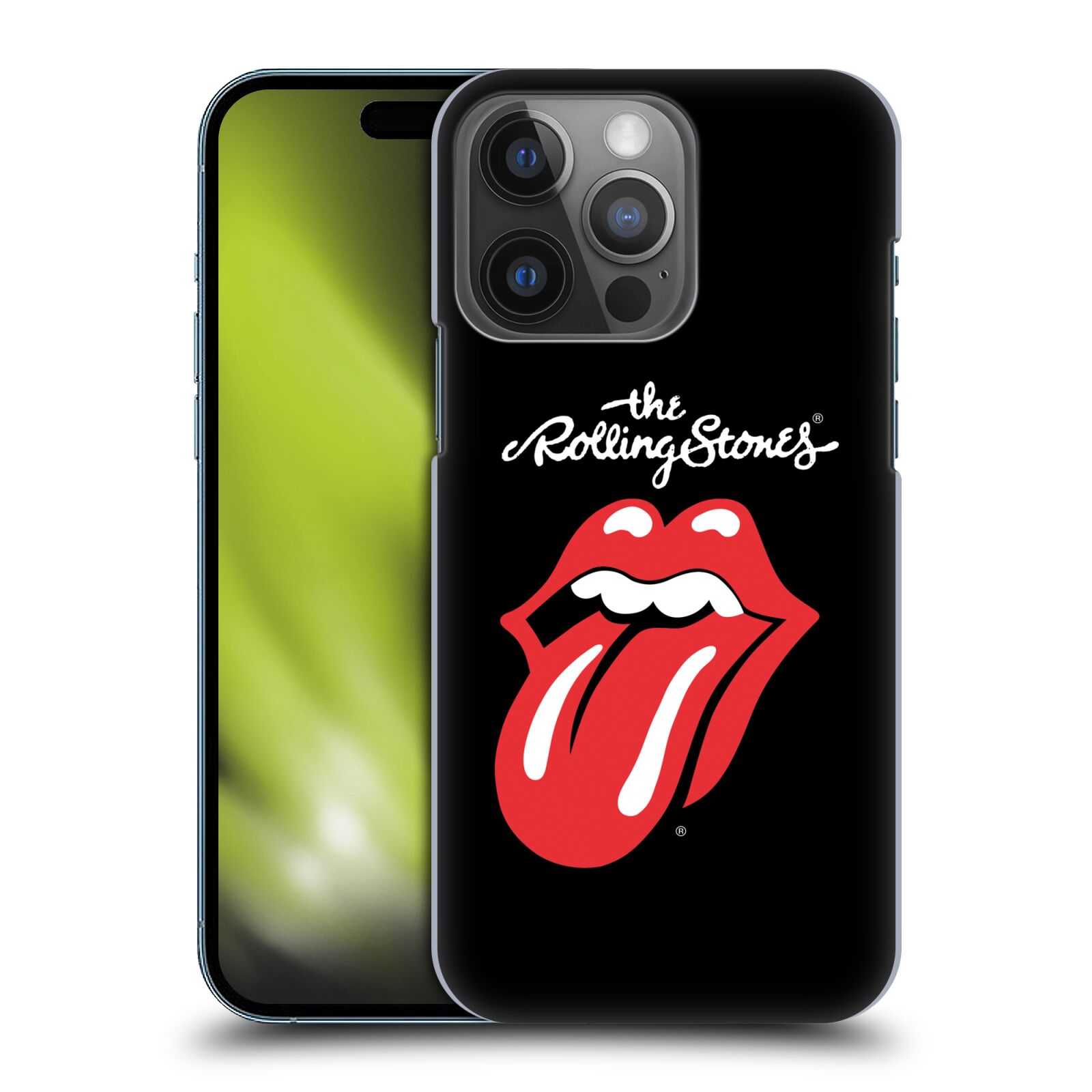 Plastové pouzdro na mobil Apple iPhone 14 Pro - Head Case - The Rolling Stones - Classic Lick