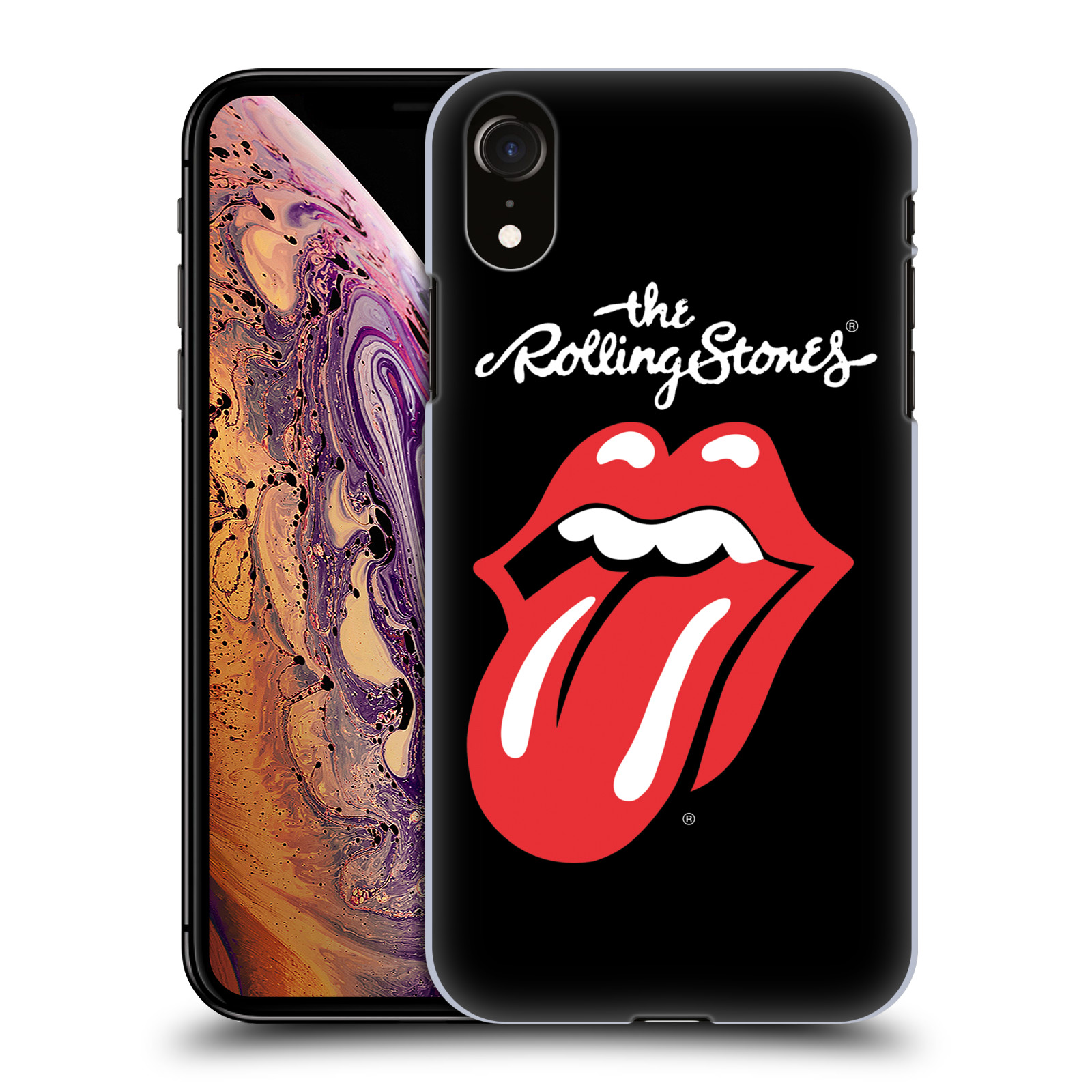 Plastové pouzdro na mobil Apple iPhone XR - Head Case - The Rolling Stones - Classic Lick