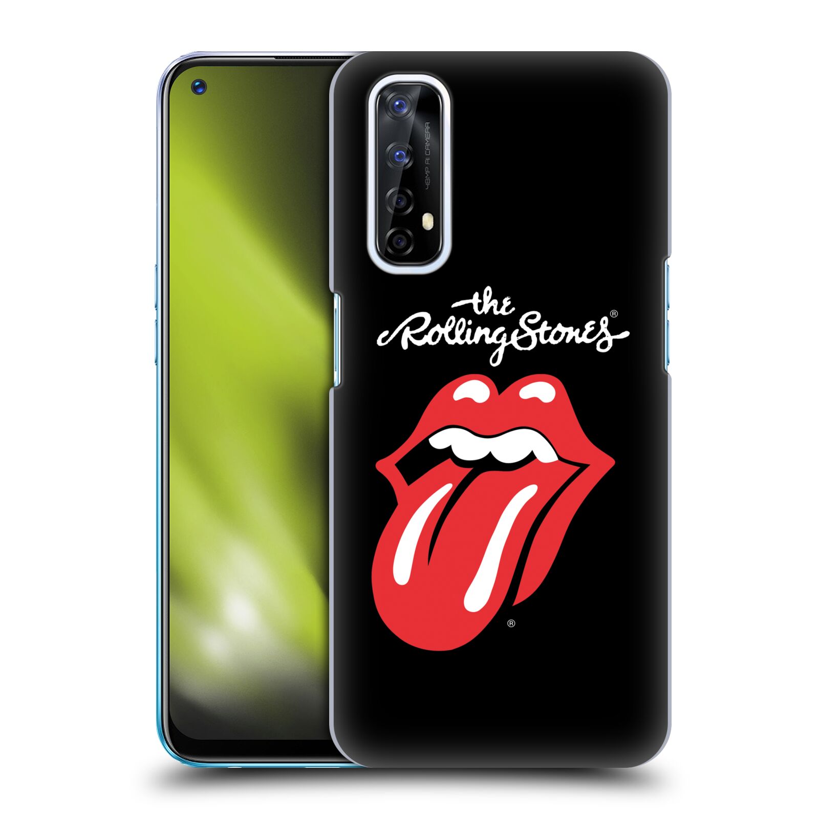 Plastové pouzdro na mobil Realme 7 - Head Case - The Rolling Stones - Classic Lick