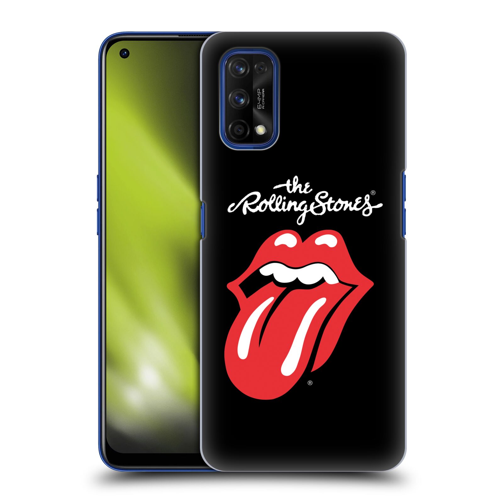 Plastové pouzdro na mobil Realme 7 Pro - Head Case - The Rolling Stones - Classic Lick