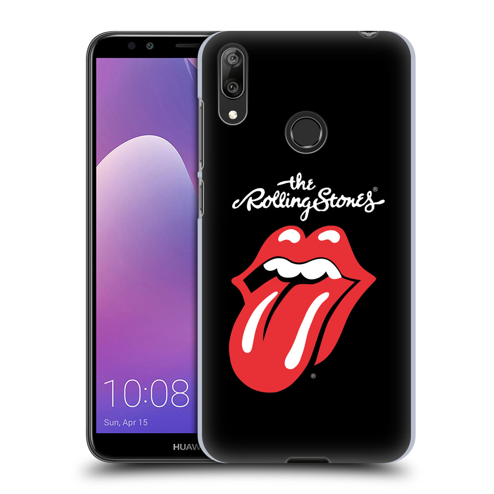Plastové pouzdro na mobil Huawei Y7 (2019) - Head Case - The Rolling Stones - Classic Lick