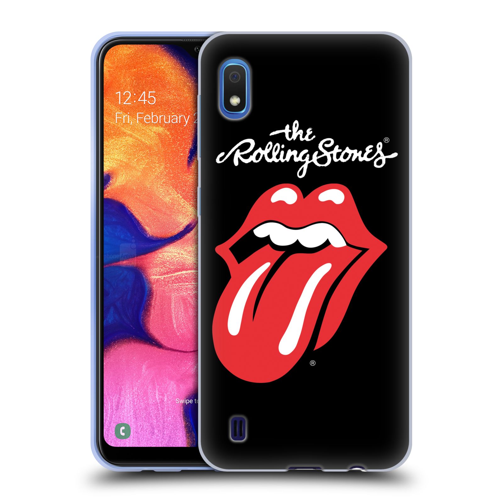 Silikonové pouzdro na mobil Samsung Galaxy A10 - Head Case - The Rolling Stones - Classic Lick