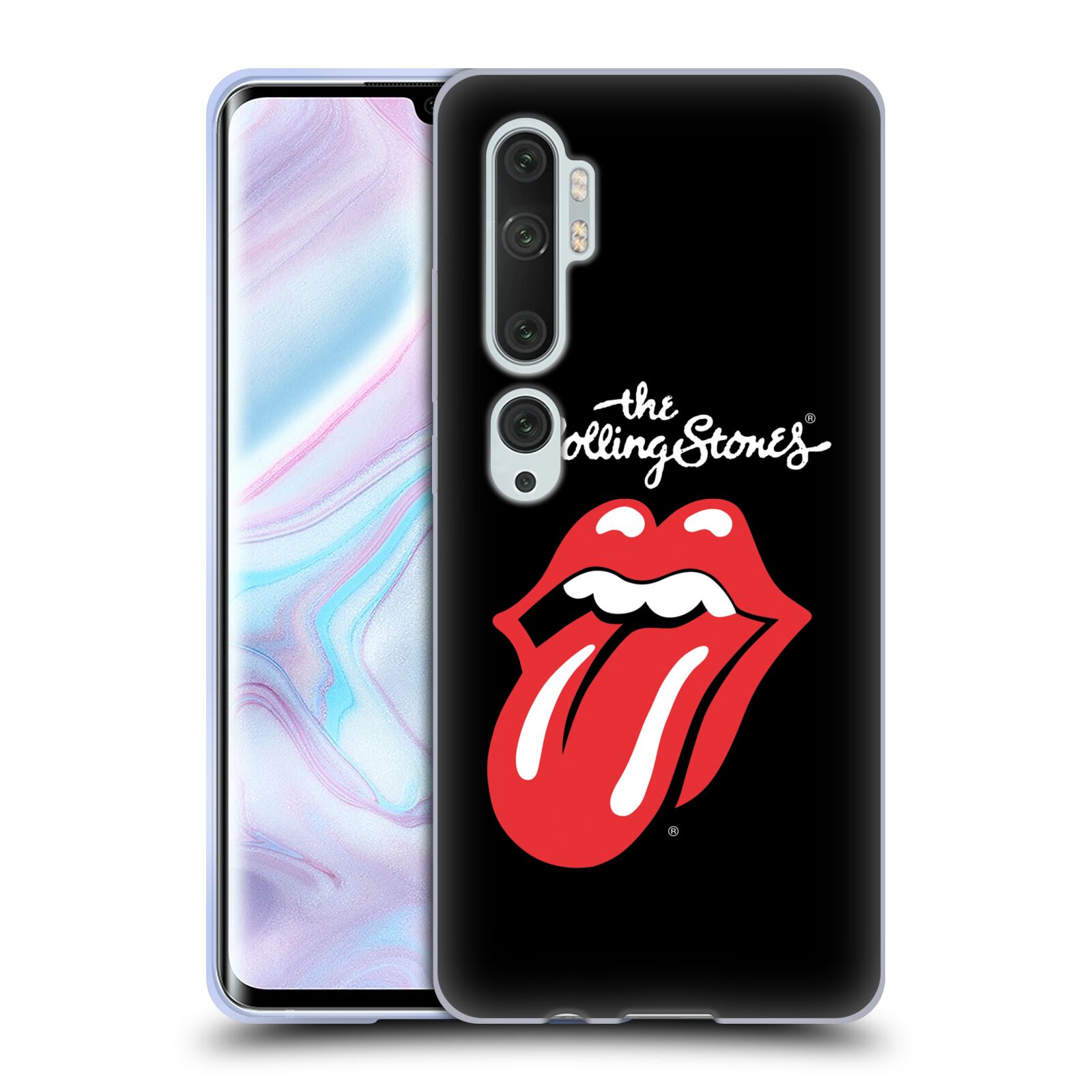 Silikonové pouzdro na mobil Xiaomi Mi Note 10 / 10 Pro - Head Case - The Rolling Stones - Classic Lick