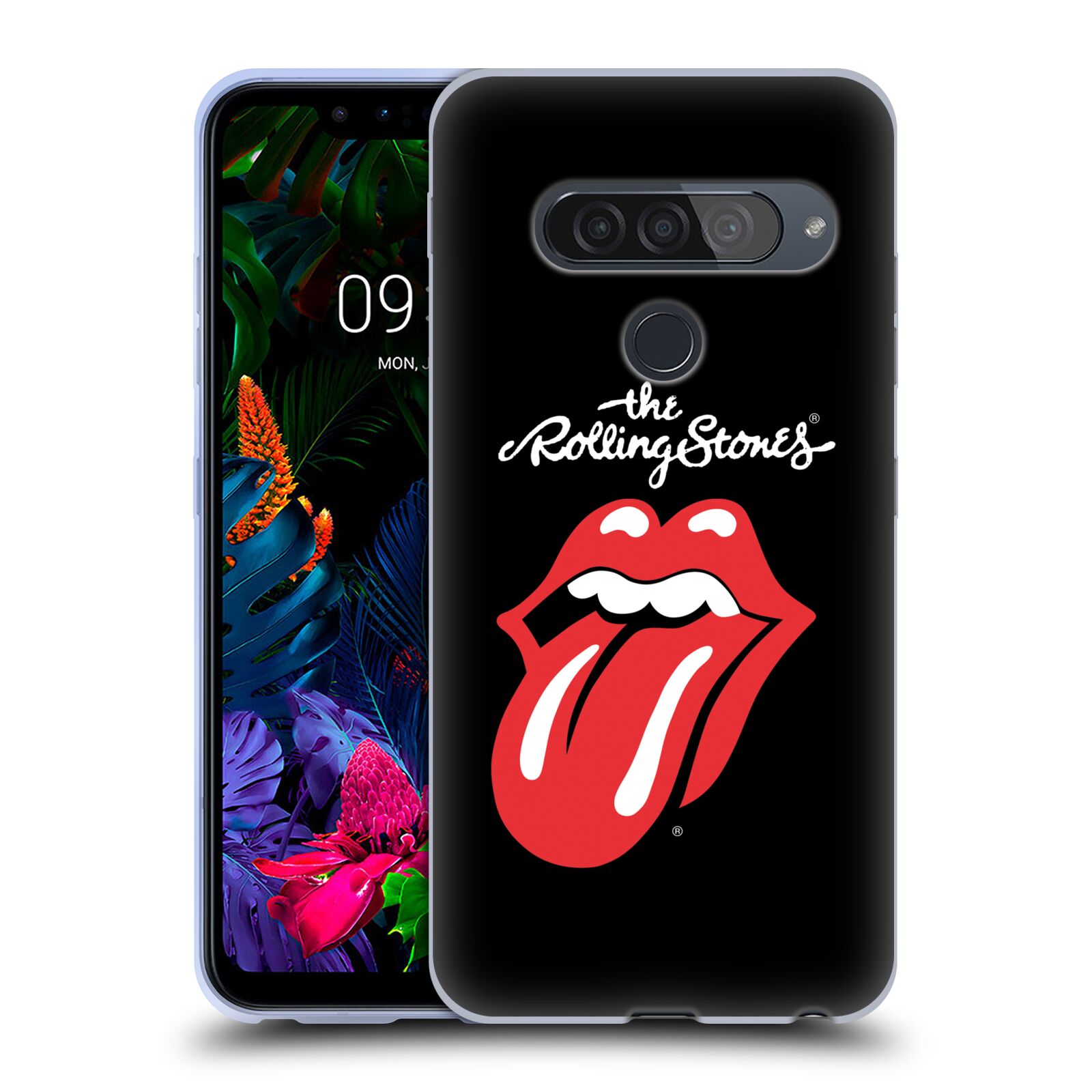 Silikonové pouzdro na mobil LG G8s ThinQ - Head Case - The Rolling Stones - Classic Lick