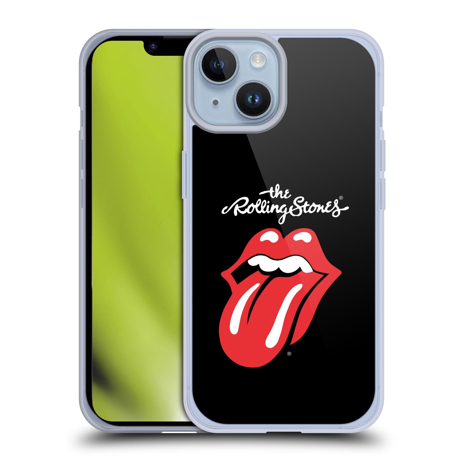 Silikonové pouzdro na mobil Apple iPhone 14 - Head Case - The Rolling Stones - Classic Lick