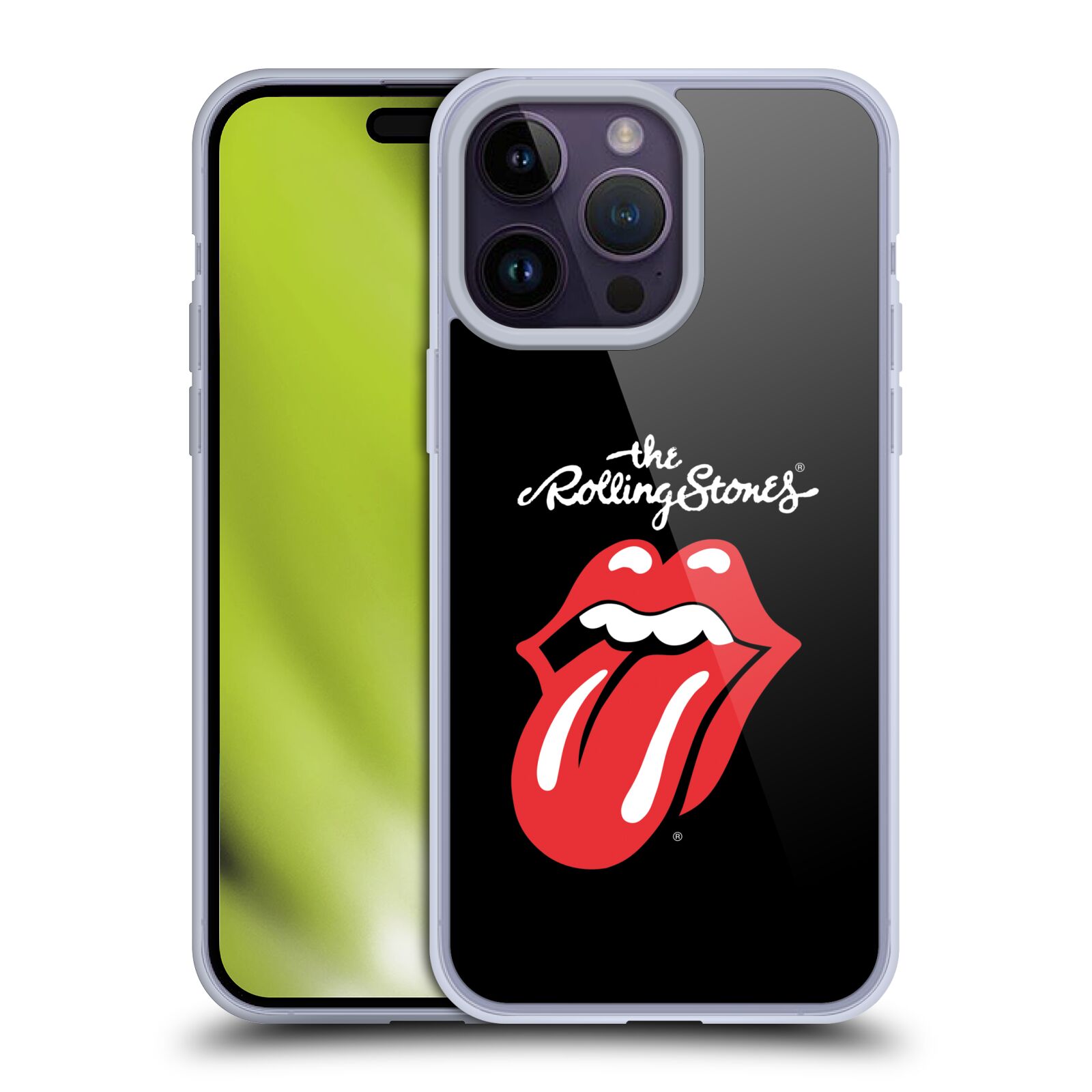 Silikonové pouzdro na mobil Apple iPhone 14 Pro Max - Head Case - The Rolling Stones - Classic Lick