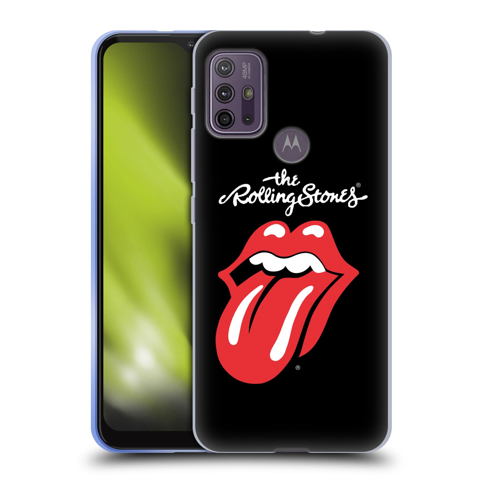 Silikonové pouzdro na mobil Motorola Moto G10 / G30 - Head Case - The Rolling Stones - Classic Lick