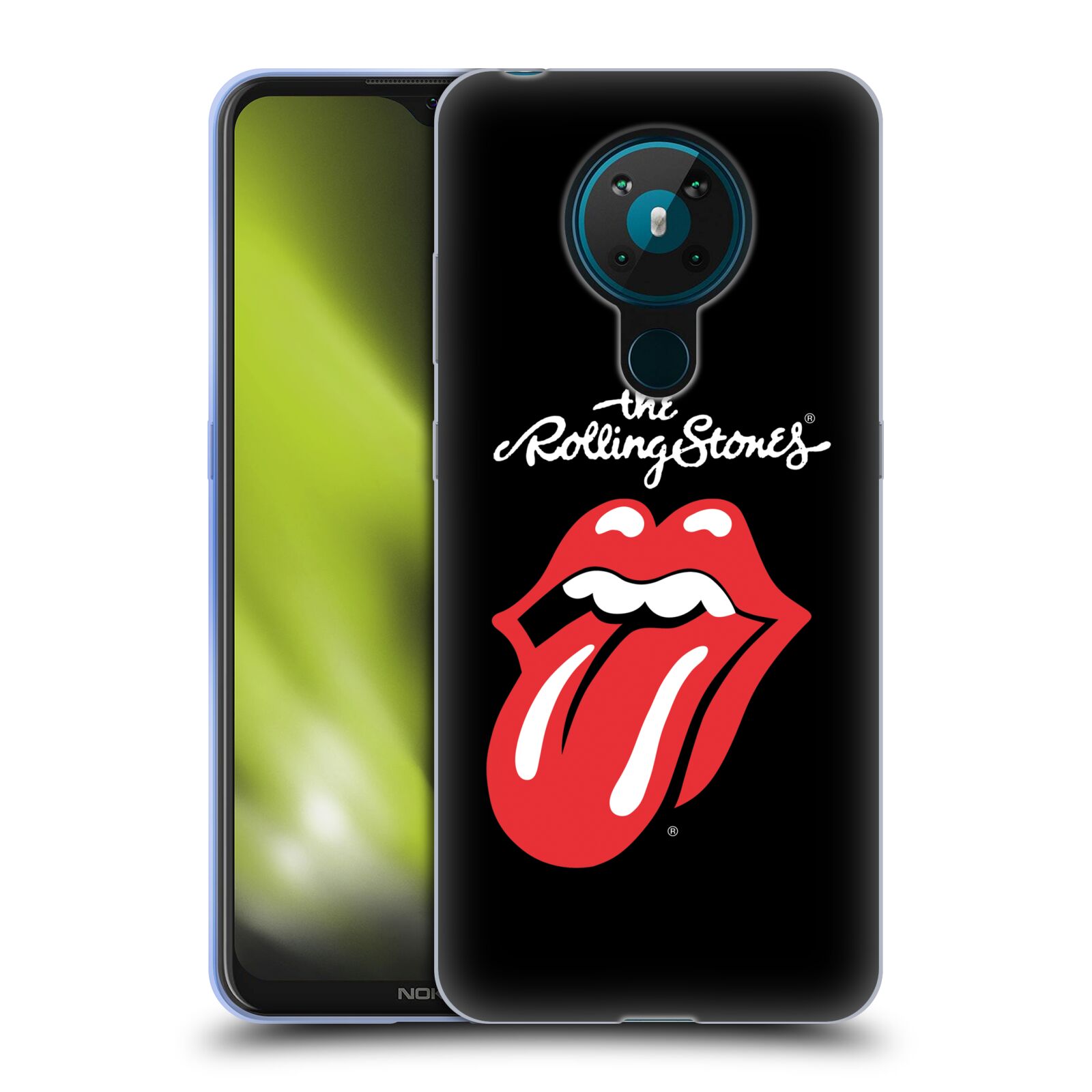 Silikonové pouzdro na mobil Nokia 5.3 - Head Case - The Rolling Stones - Classic Lick