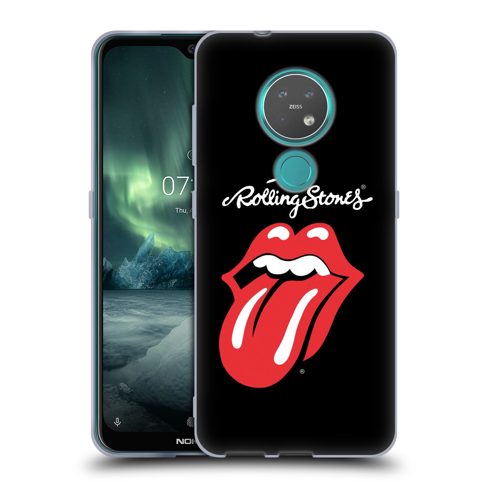 Silikonové pouzdro na mobil Nokia 6.2 - Head Case - The Rolling Stones - Classic Lick