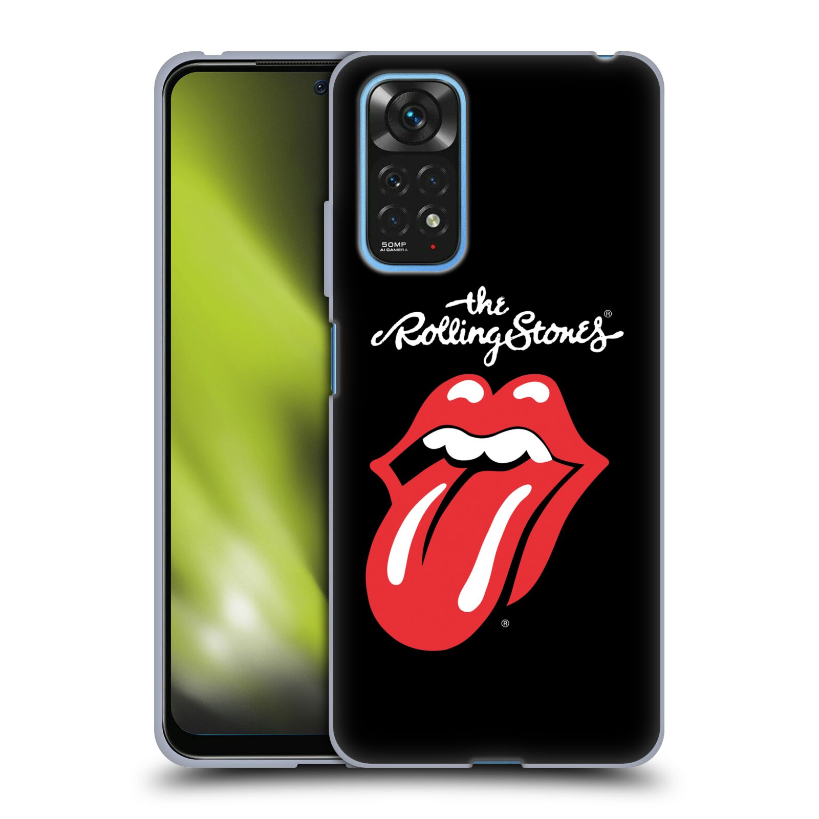 Silikonové pouzdro na mobil Xiaomi Redmi Note 11 / 11S - Head Case - The Rolling Stones - Classic Lick