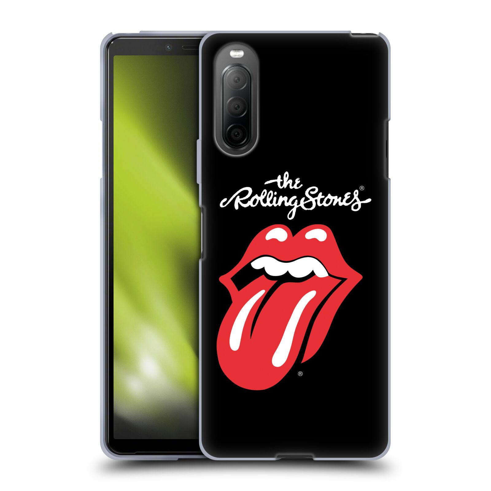 Silikonové pouzdro na mobil Sony Xperia 10 II - Head Case - The Rolling Stones - Classic Lick