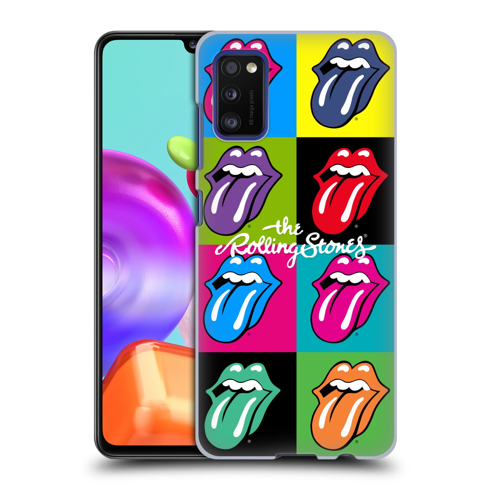 Plastové pouzdro na mobil Samsung Galaxy A41 - Head Case - The Rolling Stones - Pop Art Vyplazené Jazyky