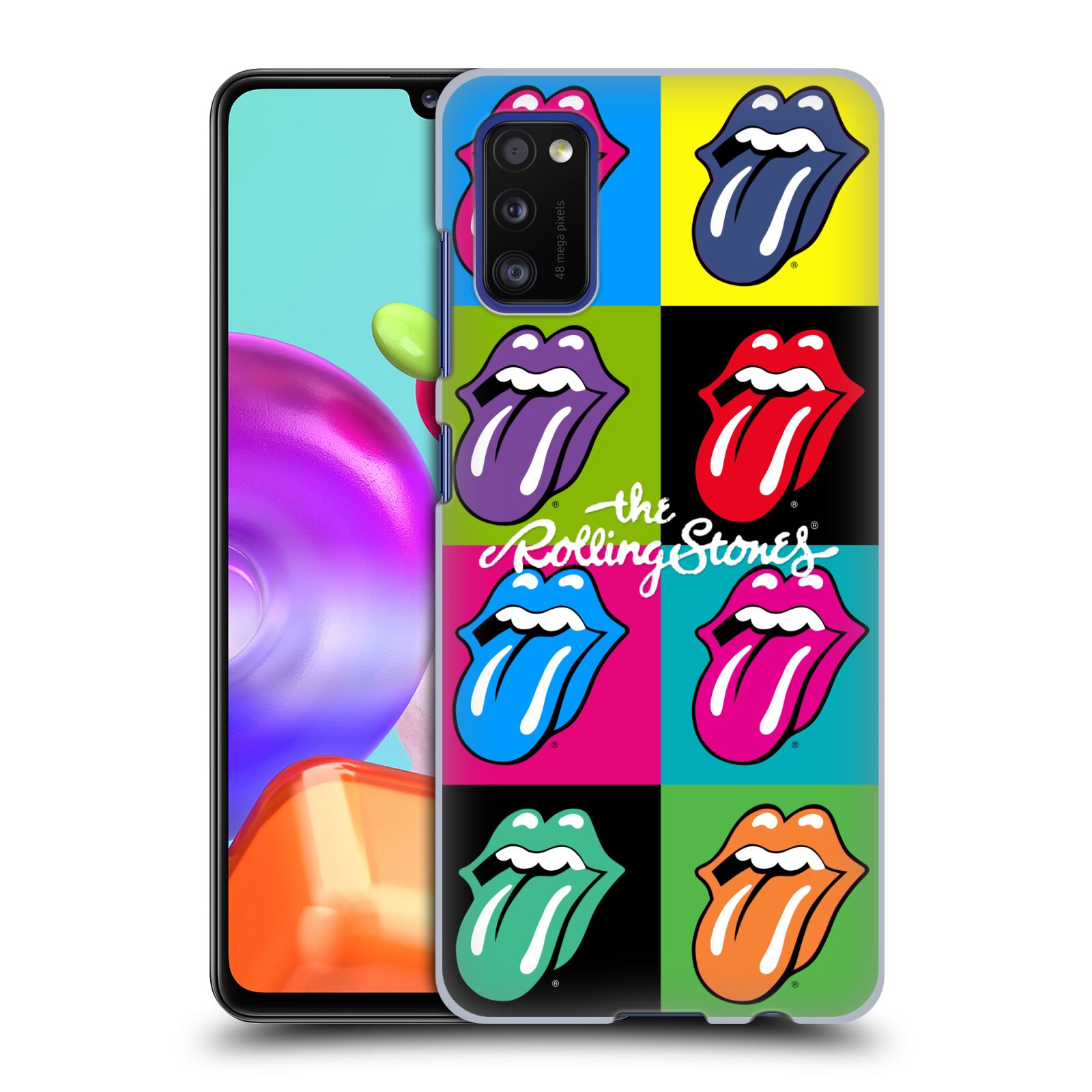 Plastové pouzdro na mobil Samsung Galaxy A41 - Head Case - The Rolling Stones - Pop Art Vyplazené Jazyky