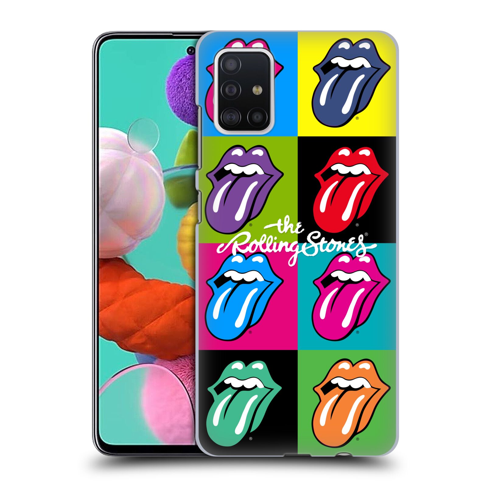 Plastové pouzdro na mobil Samsung Galaxy A51 - Head Case - The Rolling Stones - Pop Art Vyplazené Jazyky