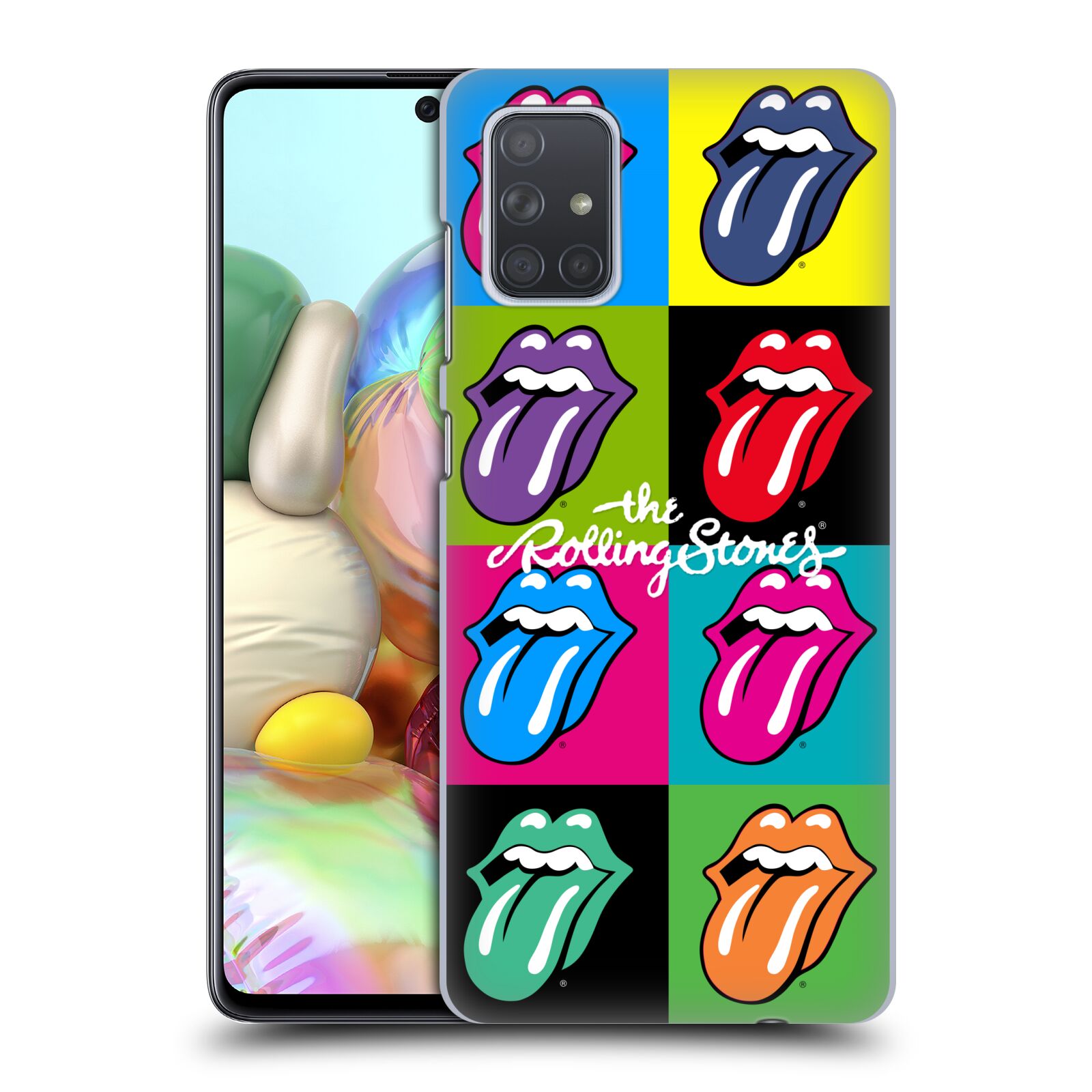 Plastové pouzdro na mobil Samsung Galaxy A71 - Head Case - The Rolling Stones - Pop Art Vyplazené Jazyky