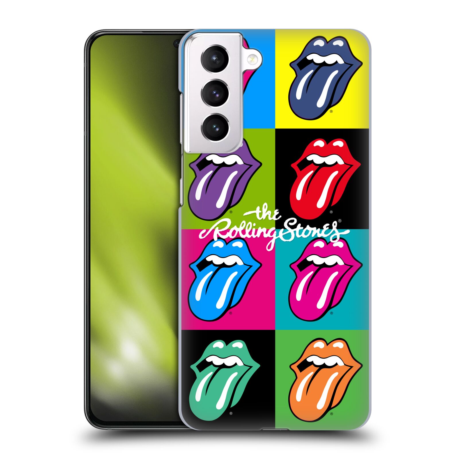 Plastové pouzdro na mobil Samsung Galaxy S21 Plus 5G - Head Case - The Rolling Stones - Pop Art Vyplazené Jazyky
