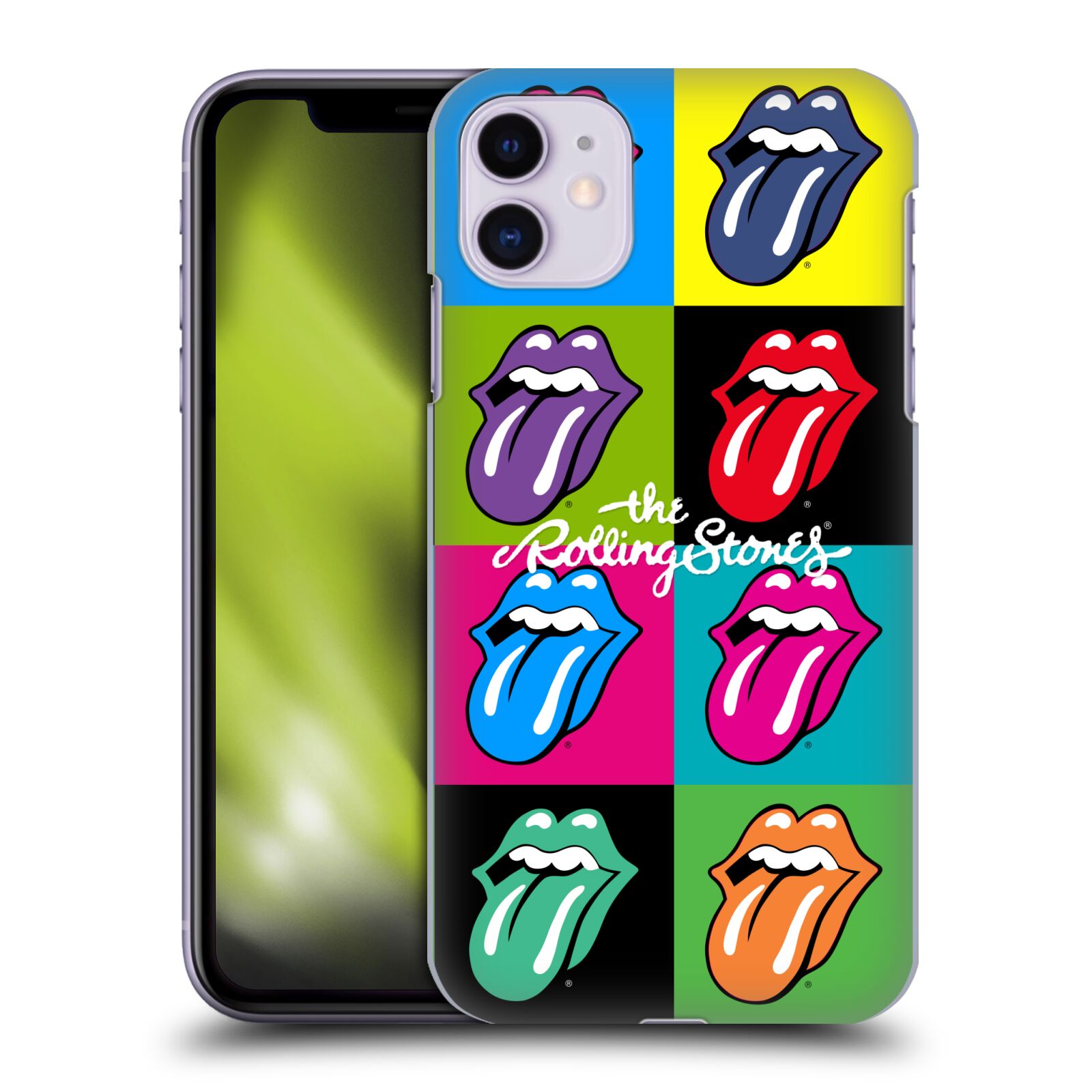 Plastové pouzdro na mobil Apple iPhone 11 - Head Case - The Rolling Stones - Pop Art Vyplazené Jazyky