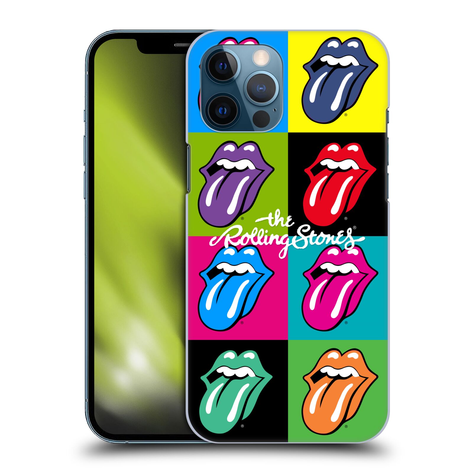 Plastové pouzdro na mobil Apple iPhone 12 Pro Max - Head Case - The Rolling Stones - Pop Art Vyplazené Jazyky