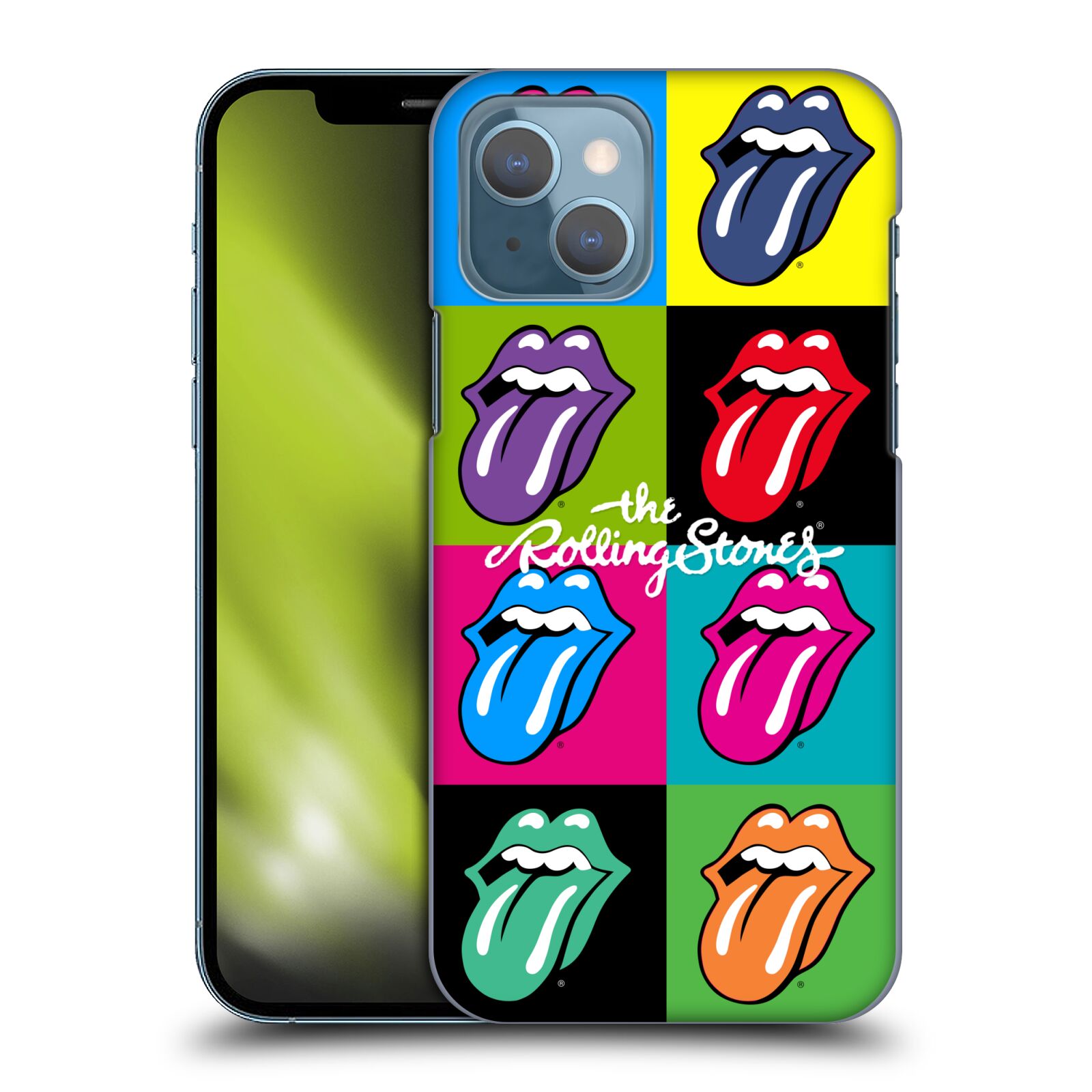 Plastové pouzdro na mobil Apple iPhone 13 - Head Case - The Rolling Stones - Pop Art Vyplazené Jazyky
