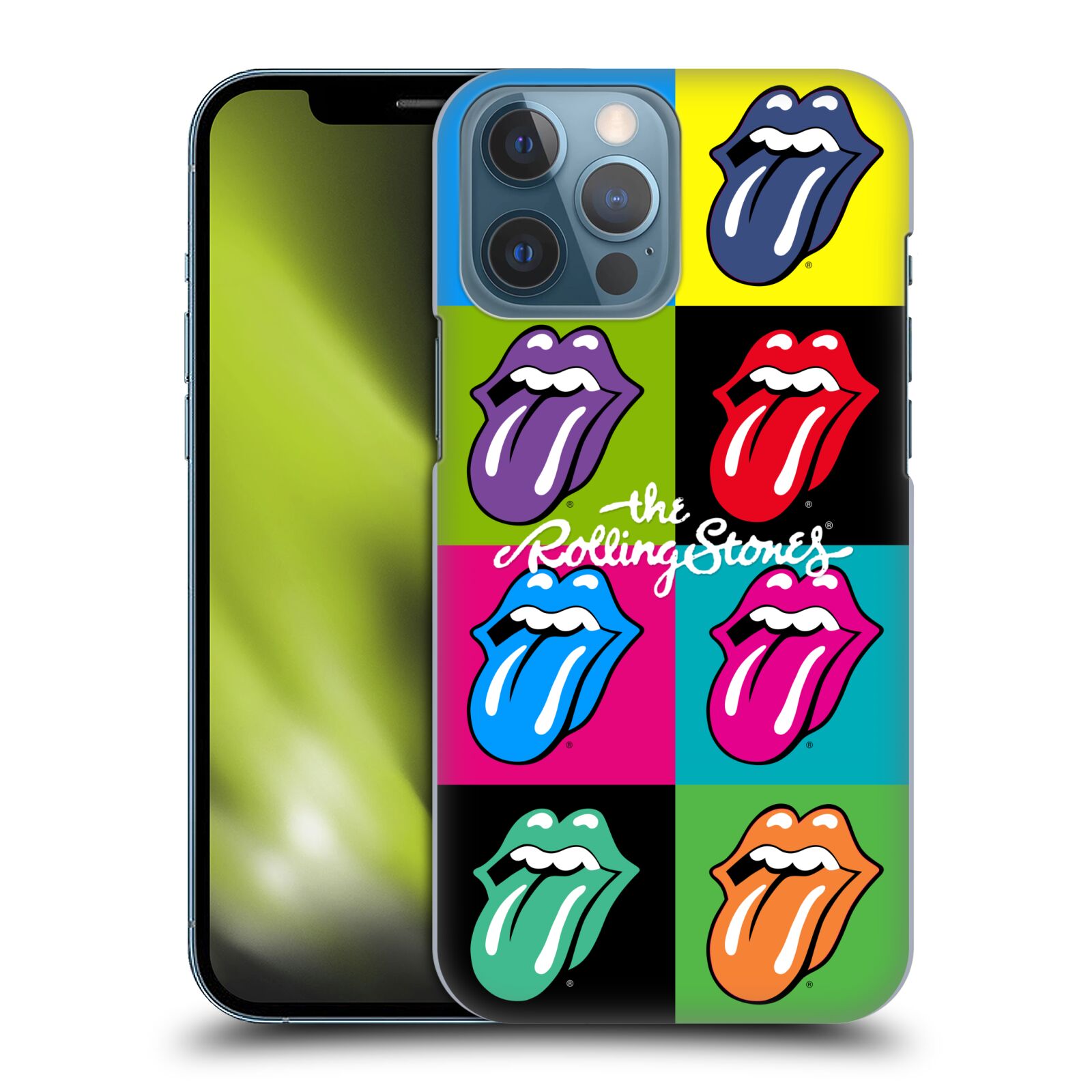 Plastové pouzdro na mobil Apple iPhone 13 Pro Max - Head Case - The Rolling Stones - Pop Art Vyplazené Jazyky