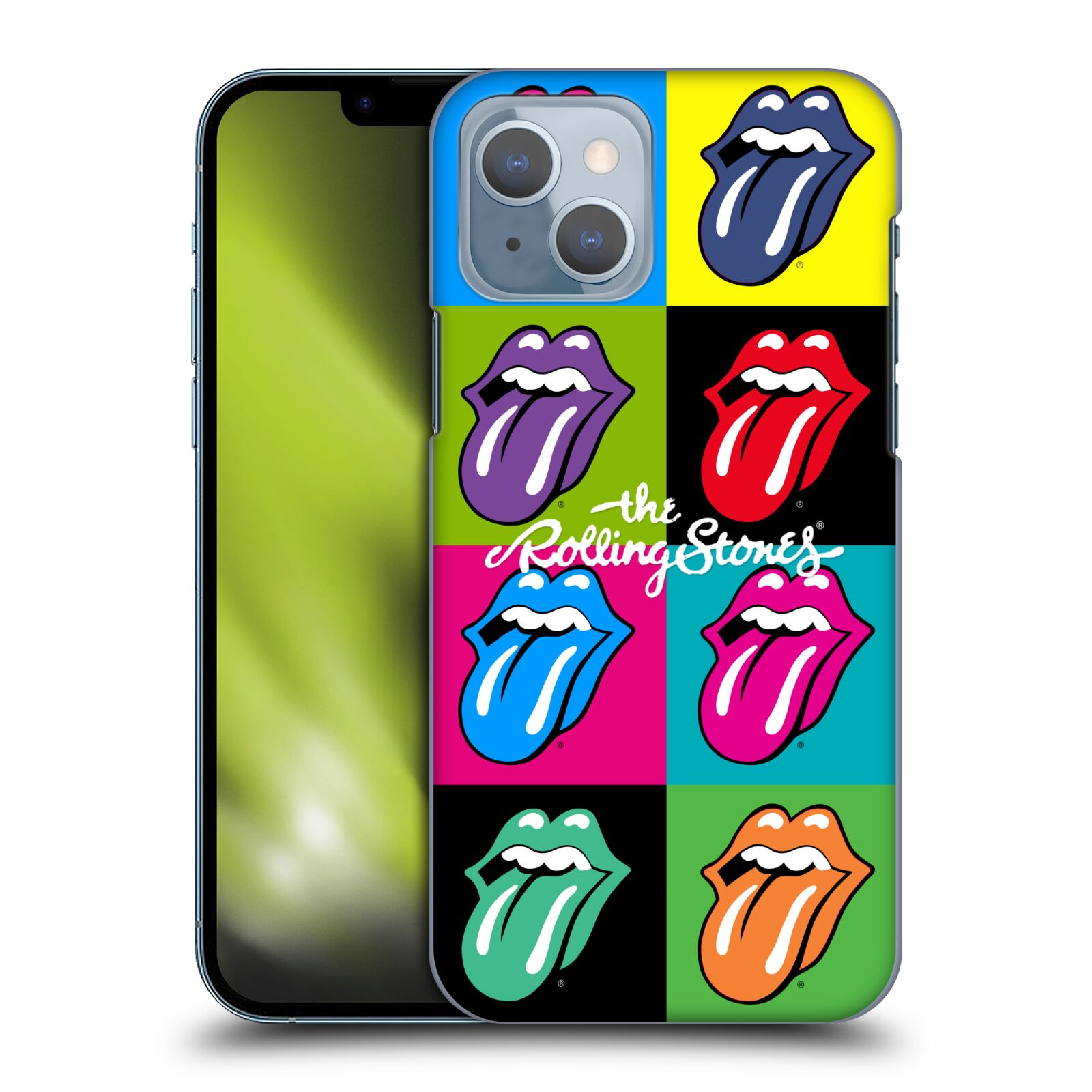 Plastové pouzdro na mobil Apple iPhone 14 - Head Case - The Rolling Stones - Pop Art Vyplazené Jazyky