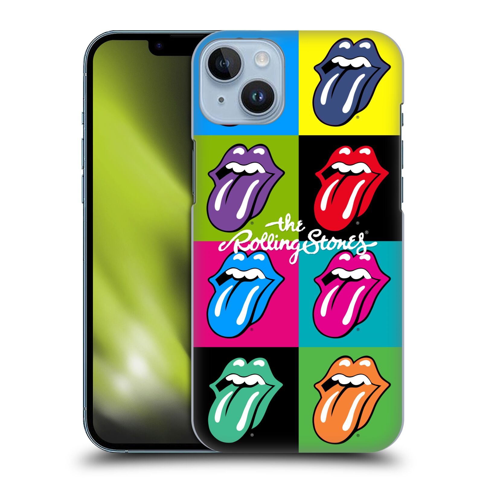 Plastové pouzdro na mobil Apple iPhone 14 Plus - Head Case - The Rolling Stones - Pop Art Vyplazené Jazyky