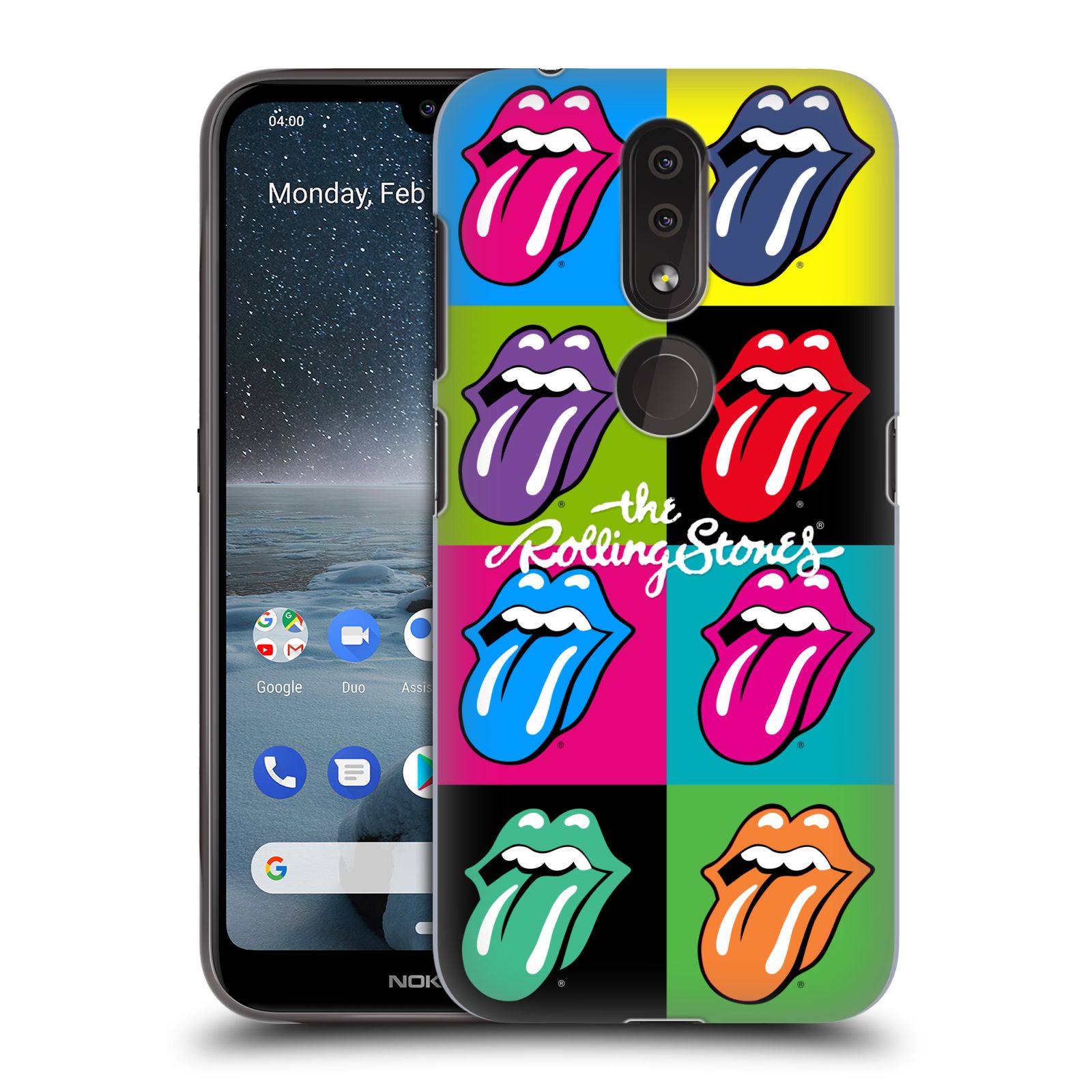 Plastové pouzdro na mobil Nokia 4.2 - Head Case - The Rolling Stones - Pop Art Vyplazené Jazyky