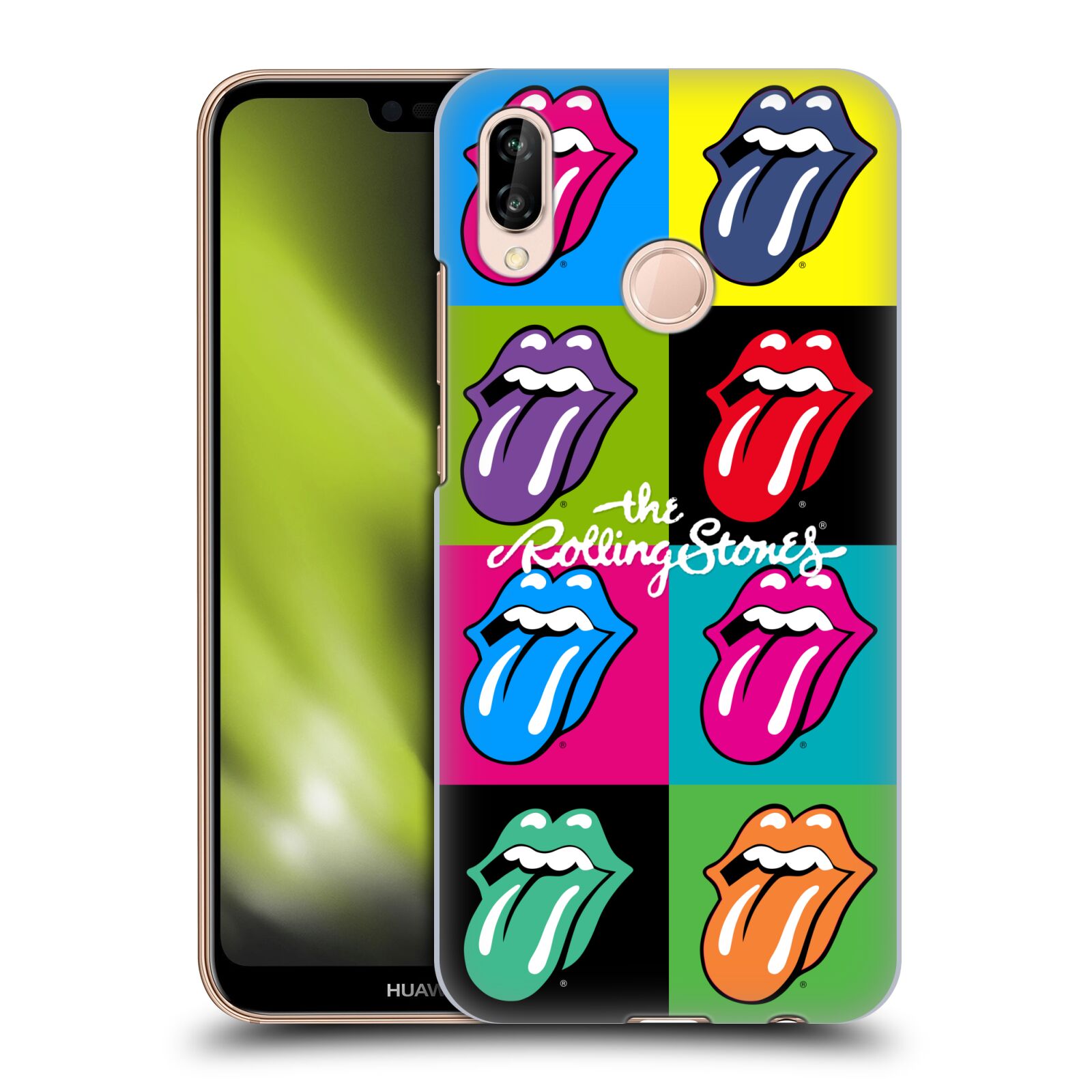 Plastové pouzdro na mobil Huawei P20 Lite - Head Case - The Rolling Stones - Pop Art Vyplazené Jazyky