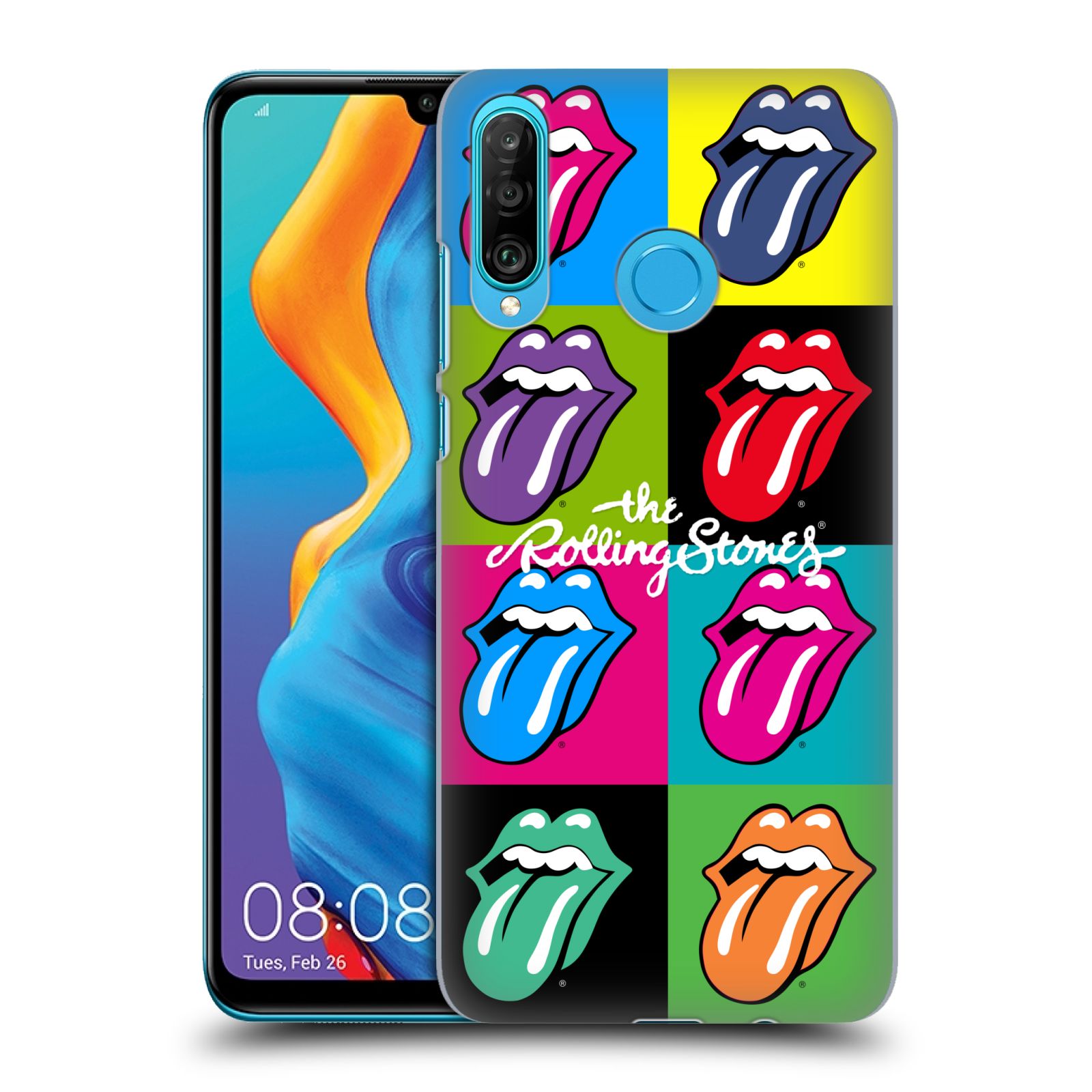 Plastové pouzdro na mobil Huawei P30 Lite - Head Case - The Rolling Stones - Pop Art Vyplazené Jazyky