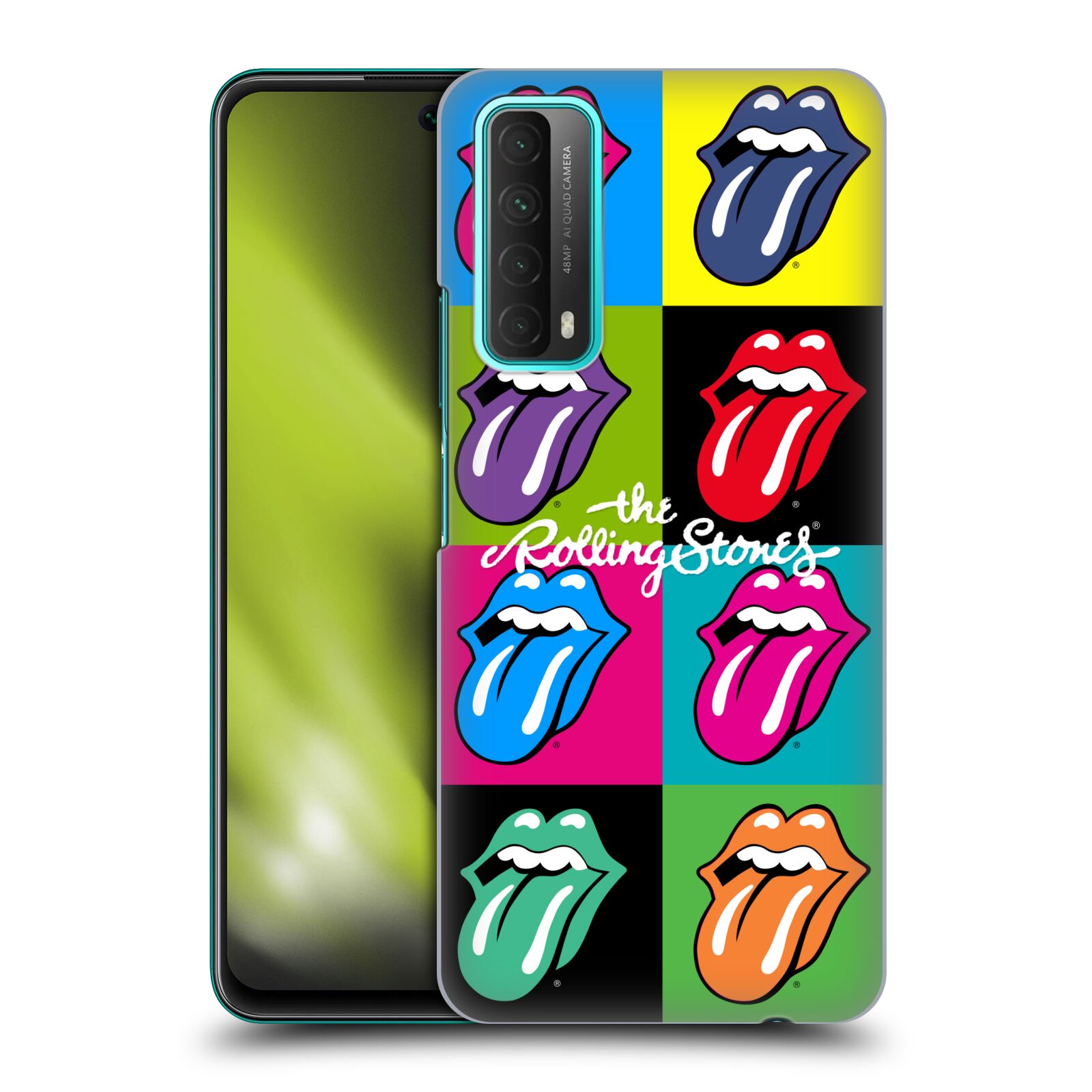 Plastové pouzdro na mobil Huawei P Smart (2021) - Head Case - The Rolling Stones - Pop Art Vyplazené Jazyky